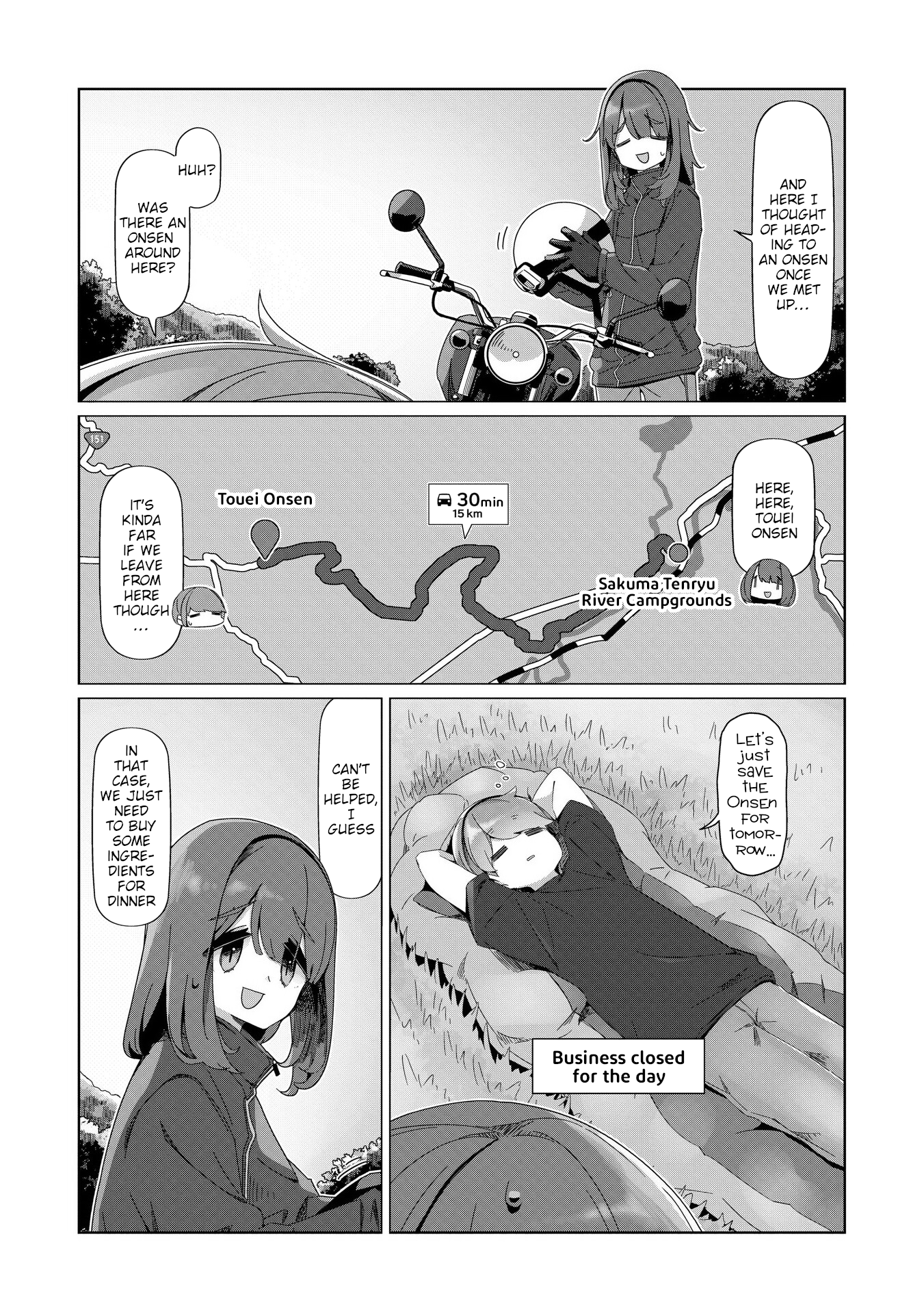 Read Laid-Back Camp EN Manga Online