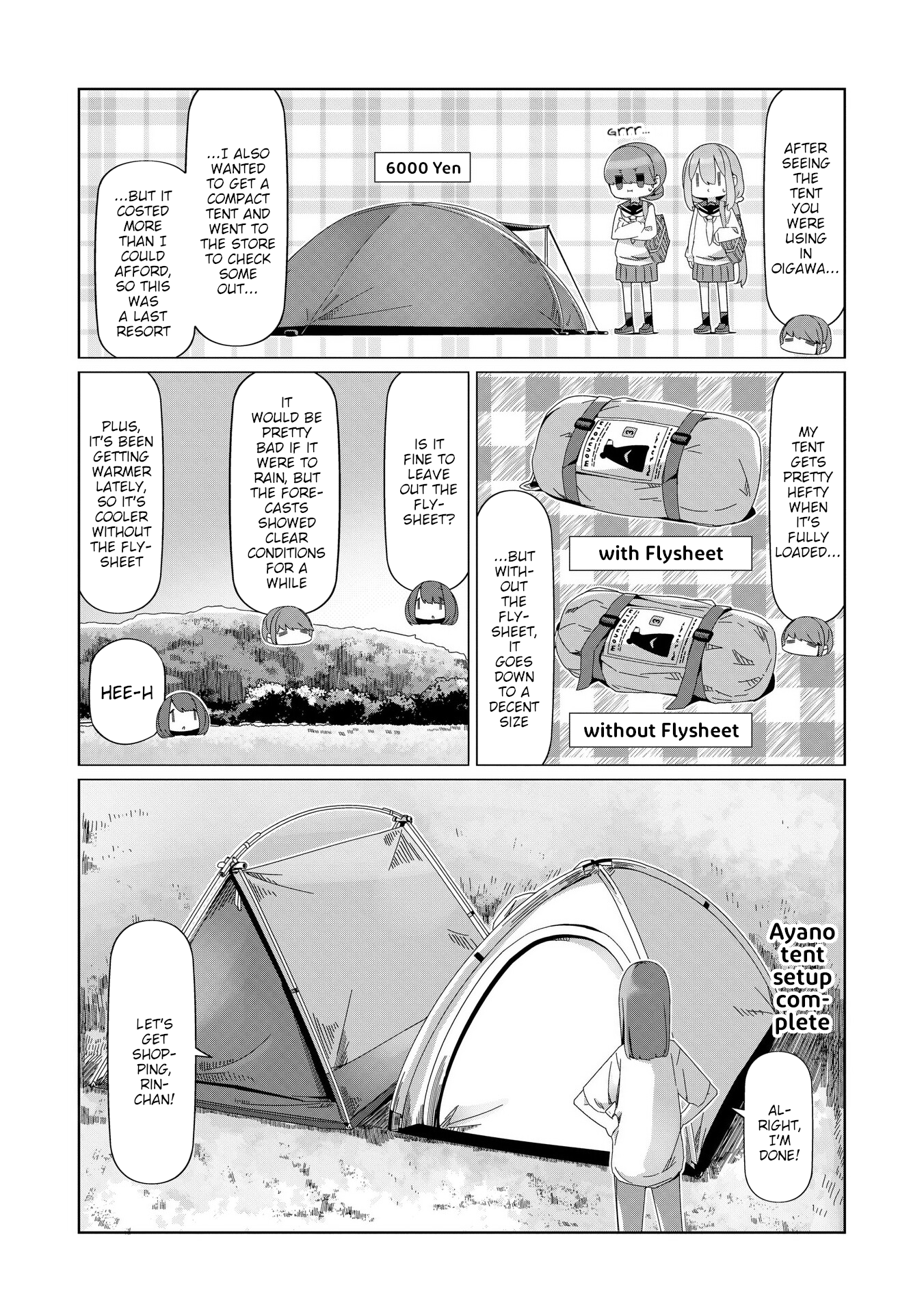Read Laid-Back Camp EN Manga Online
