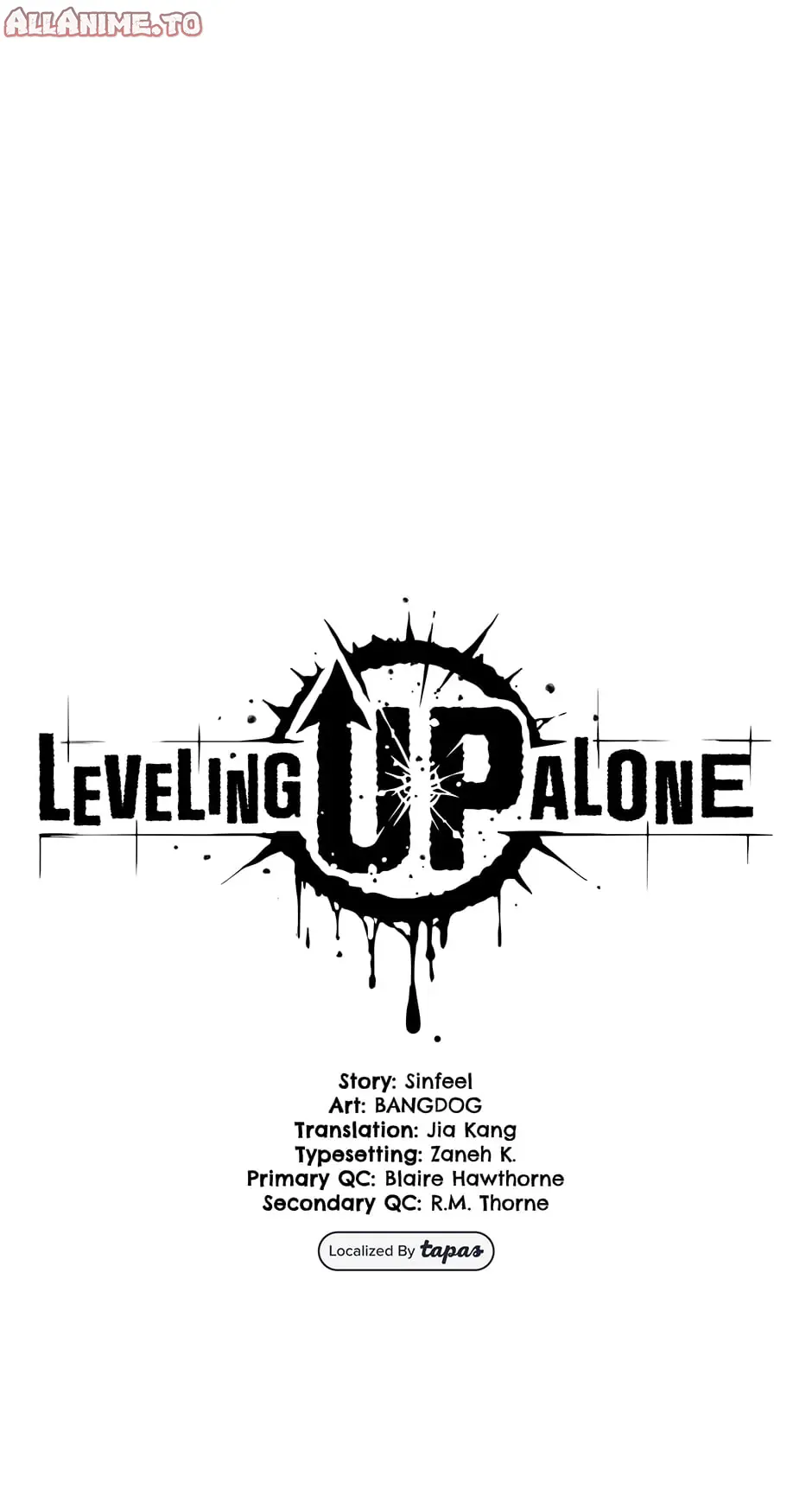 Read Leveling Up Alone EN Manga Online