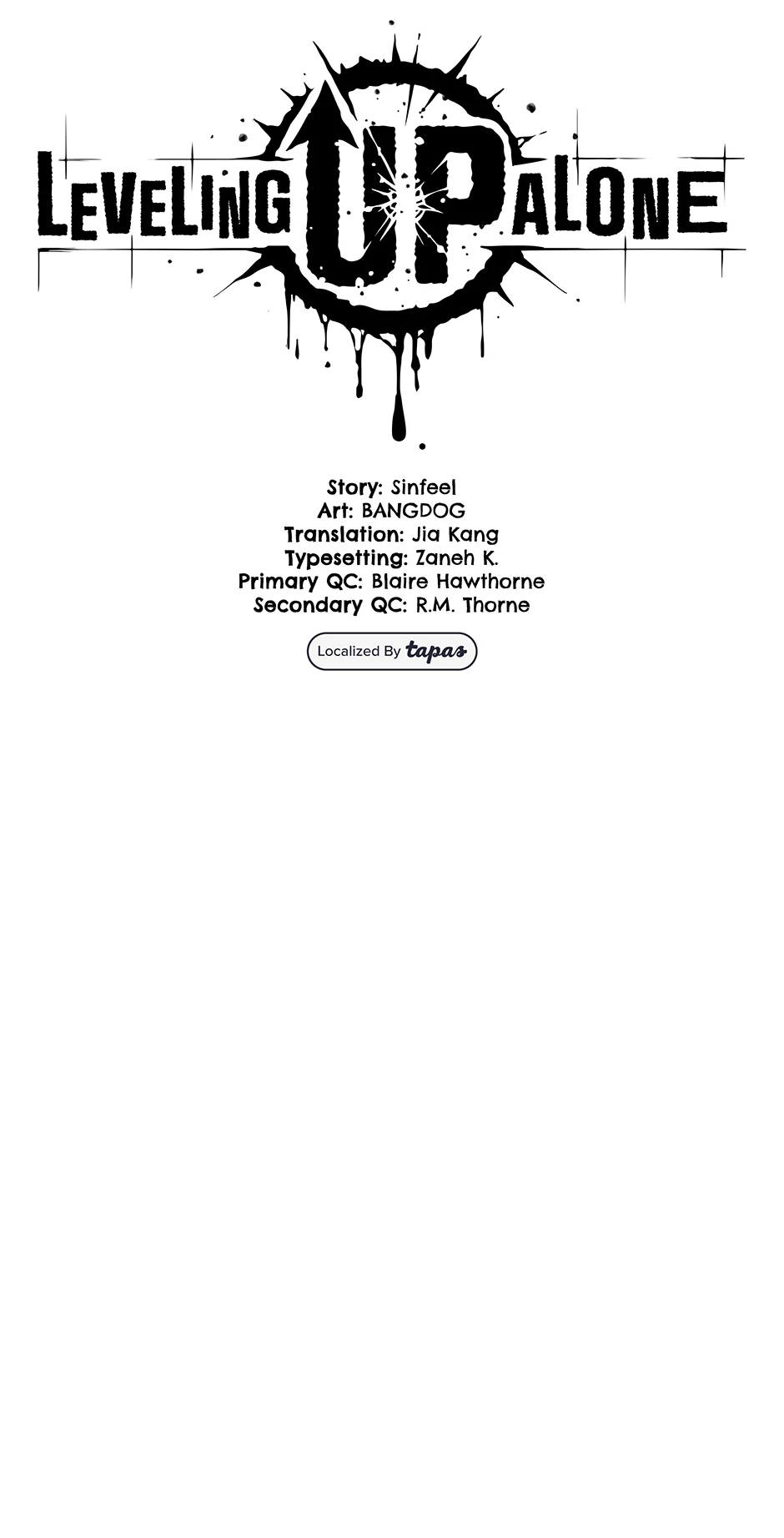 Read Leveling Up Alone EN Manga Online