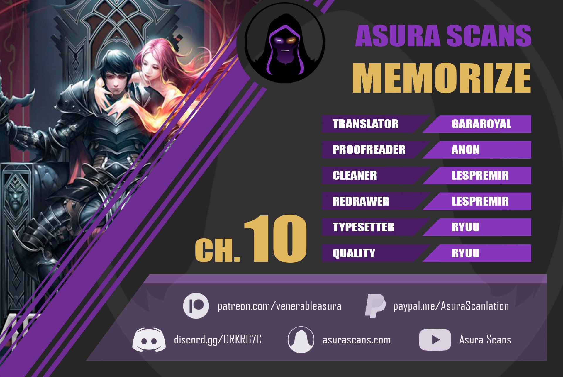 Read Memorize EN Manga Online