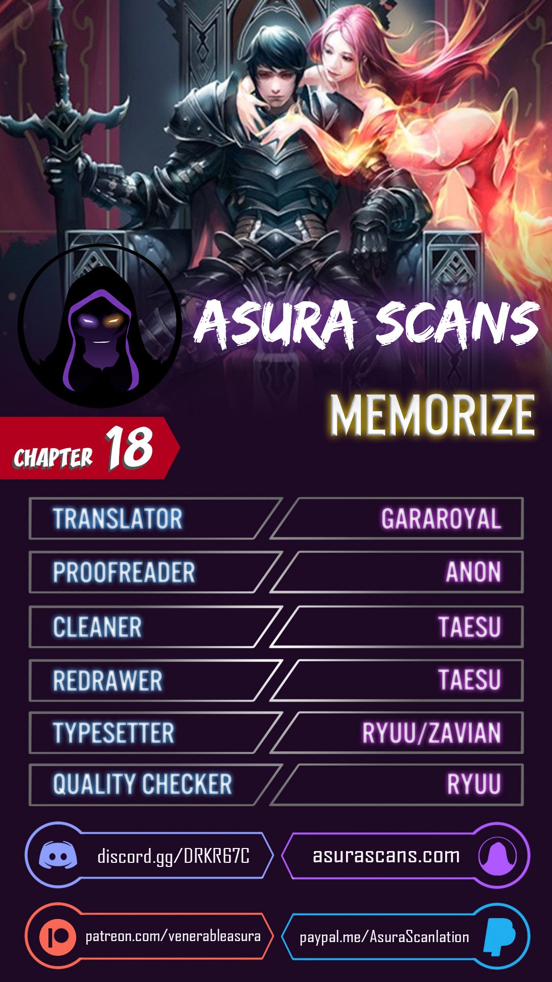 Read Memorize EN Manga Online