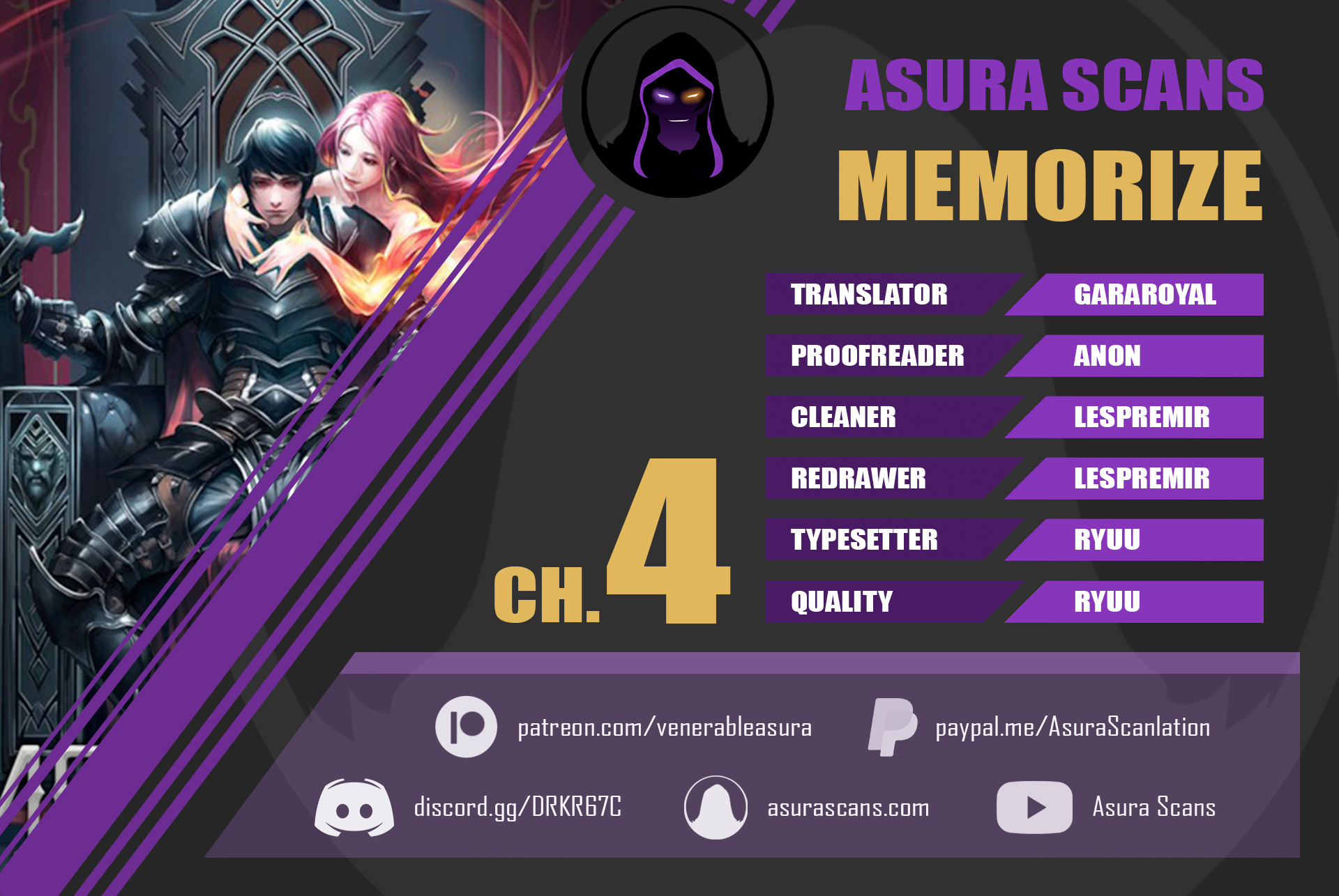 Read Memorize EN Manga Online