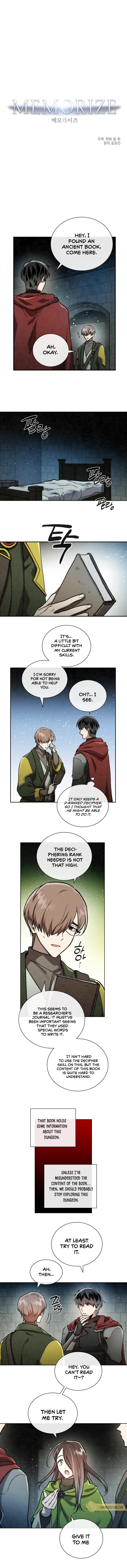 Read Memorize EN Manga Online