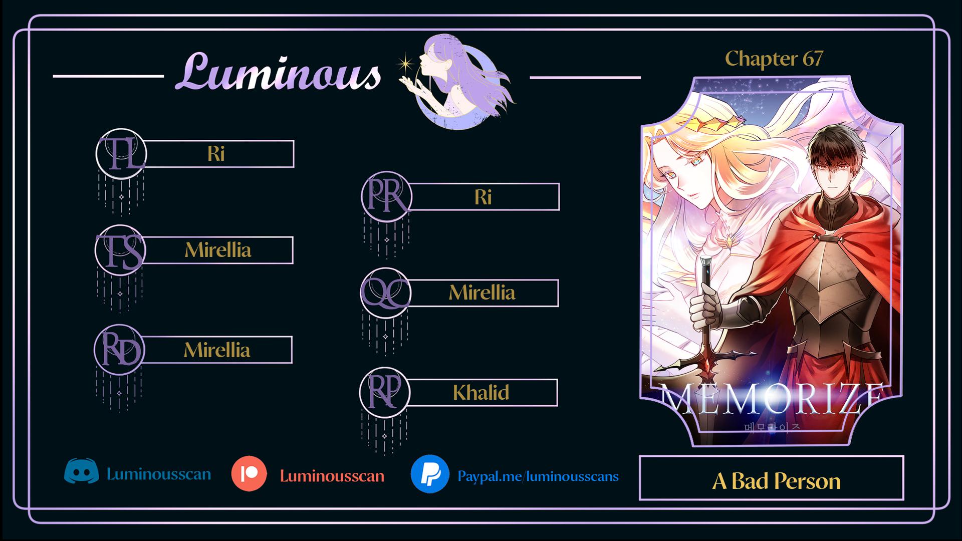 Read Memorize EN Manga Online