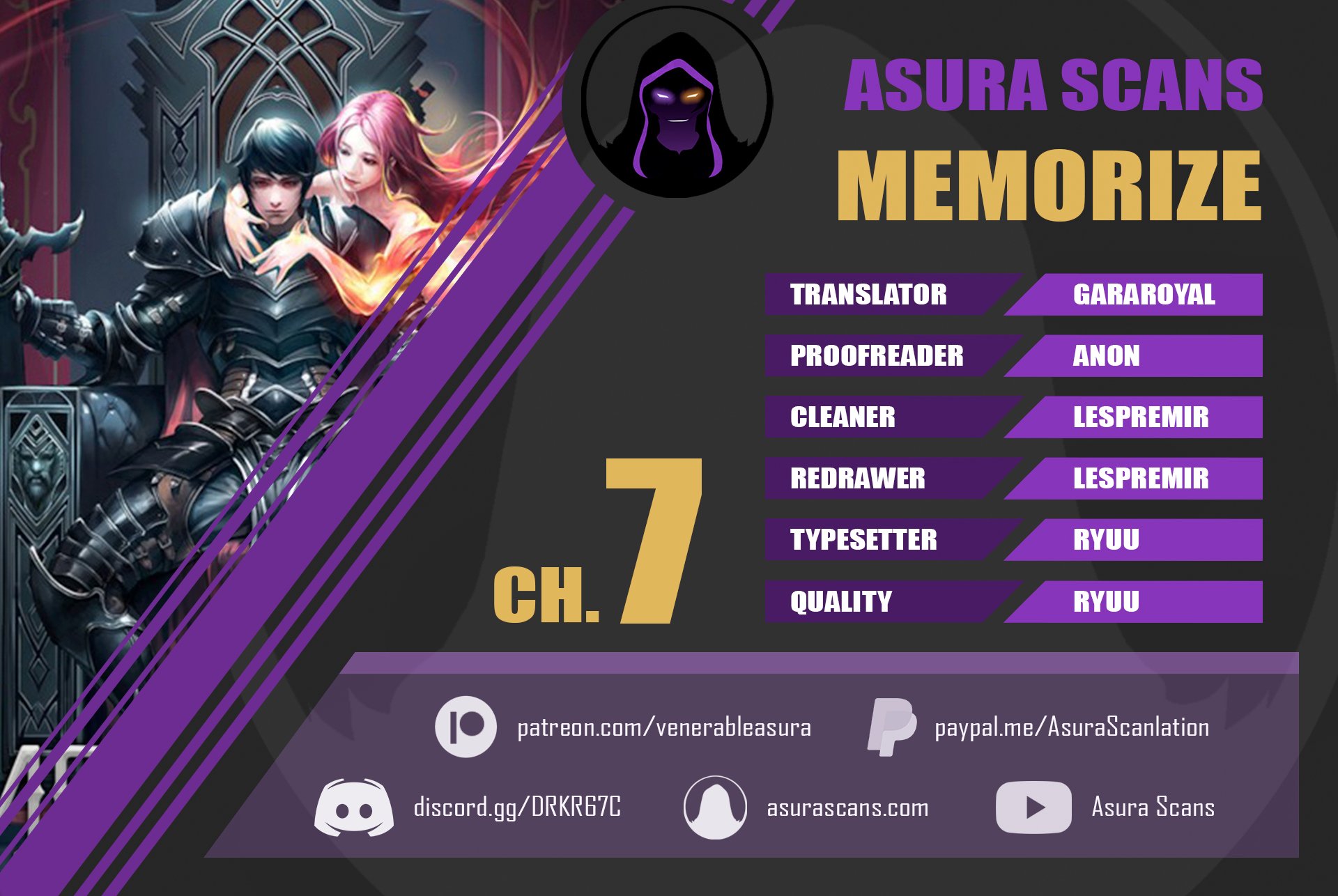 Read Memorize EN Manga Online
