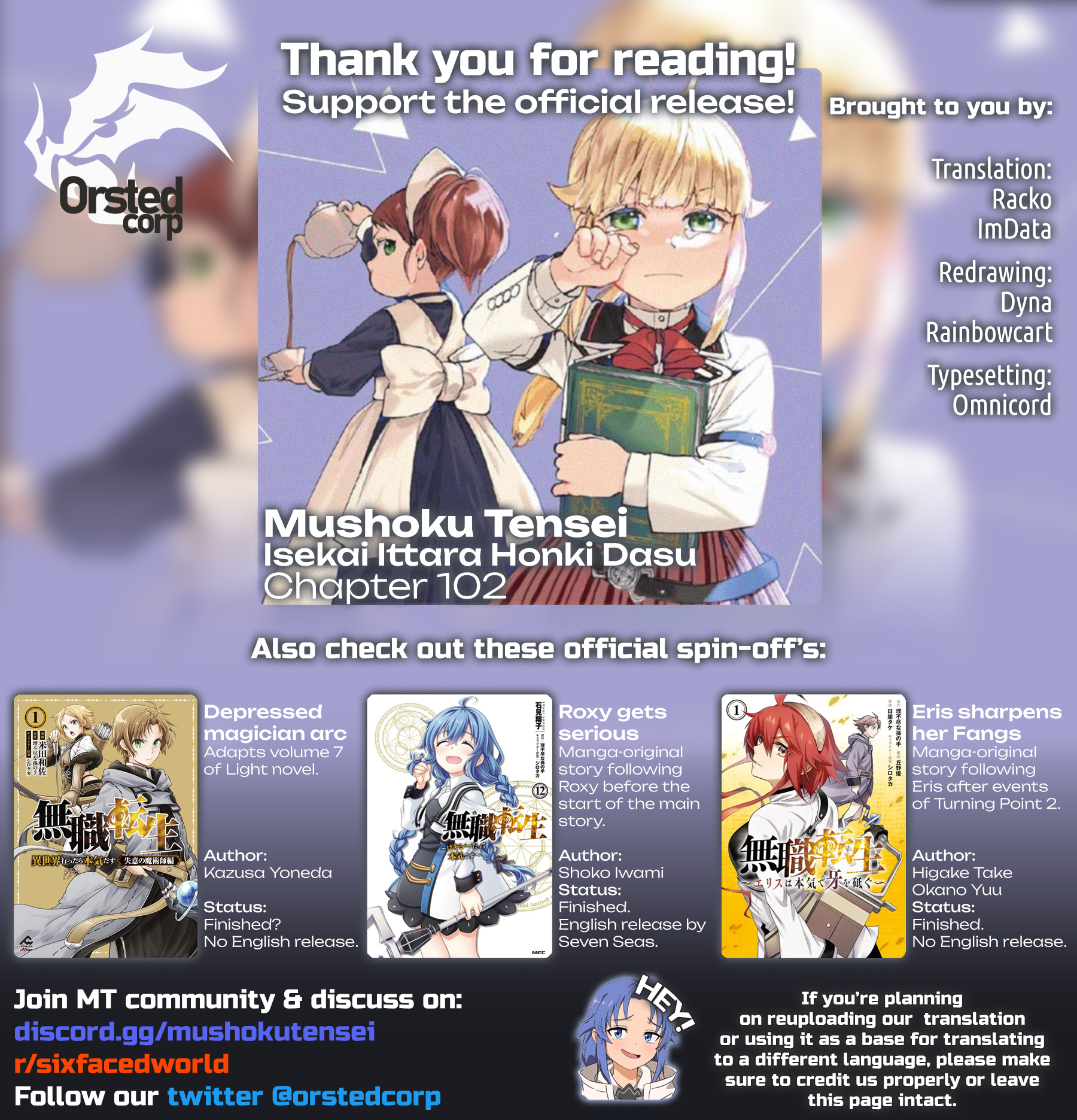 Read Mushoku Tensei EN Manga Online