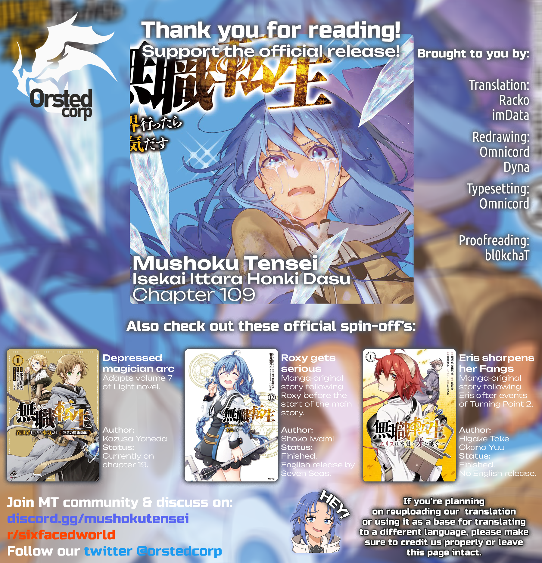 Read Mushoku Tensei EN Manga Online