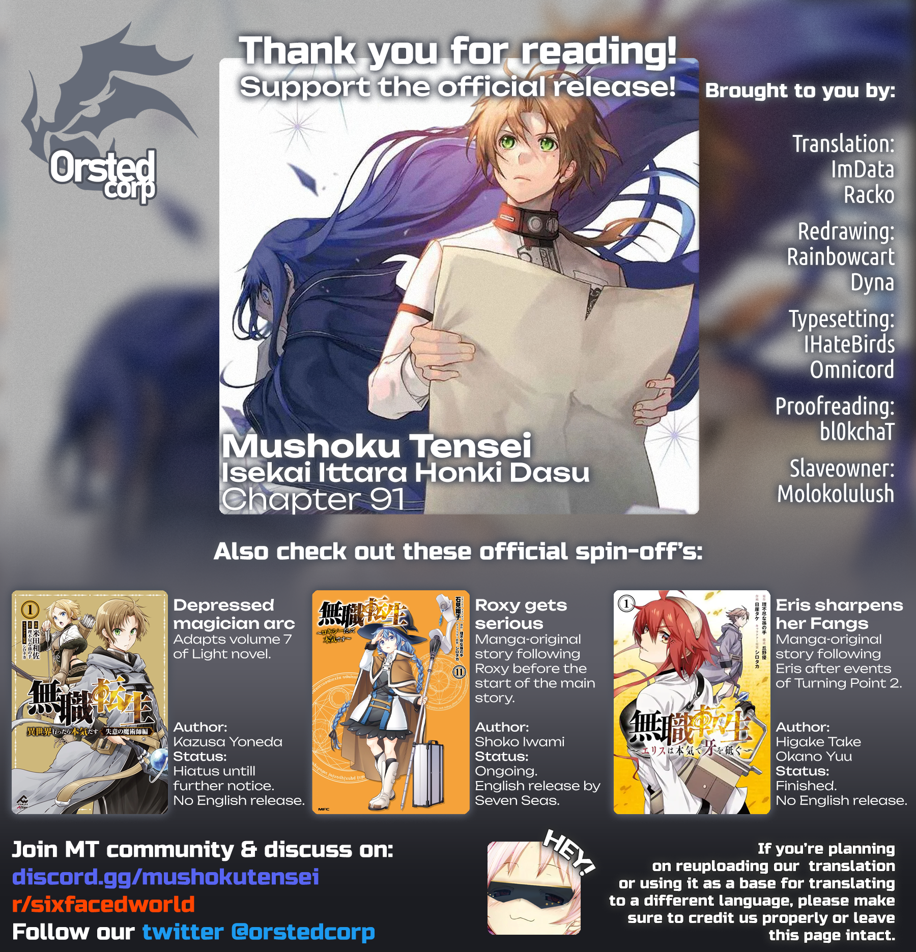 Read Mushoku Tensei EN Manga Online