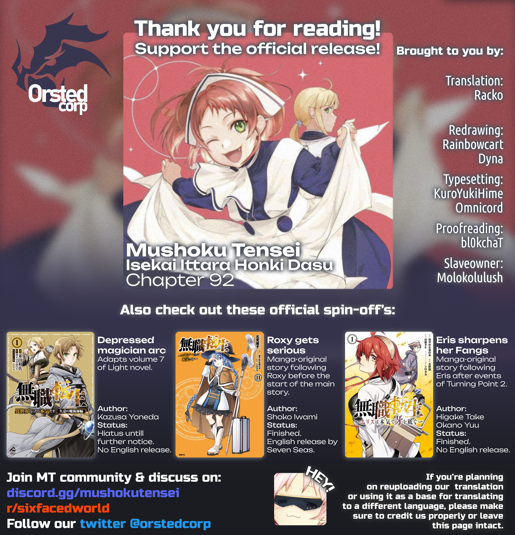Read Mushoku Tensei EN Manga Online