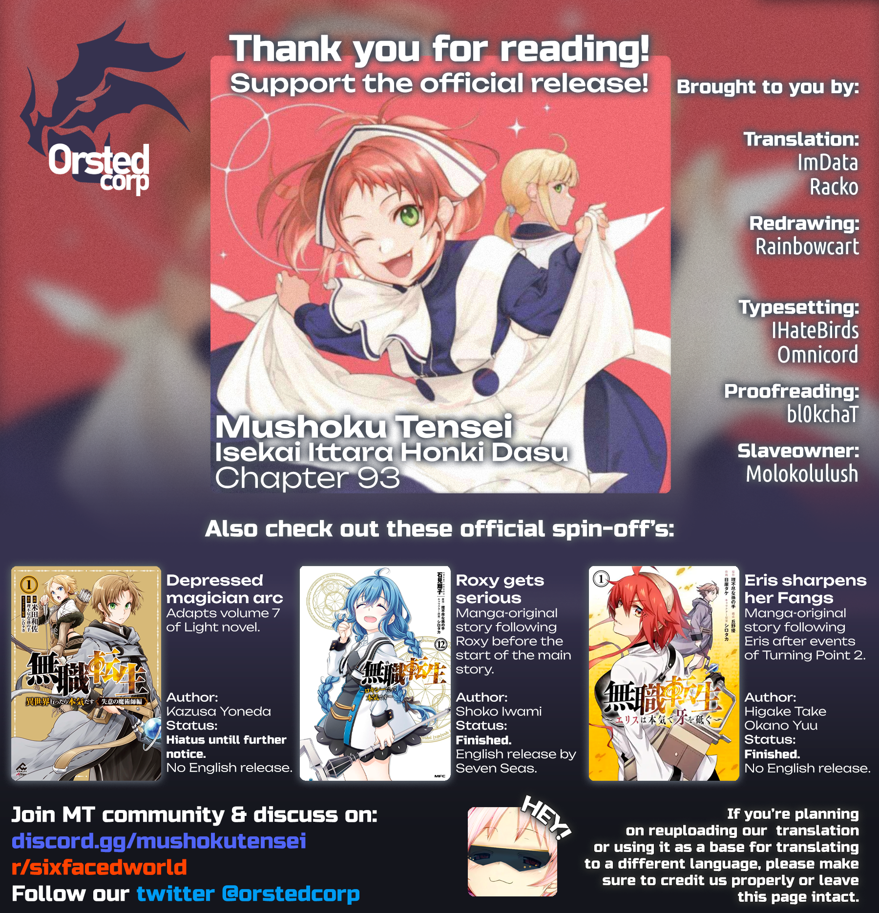 Read Mushoku Tensei EN Manga Online