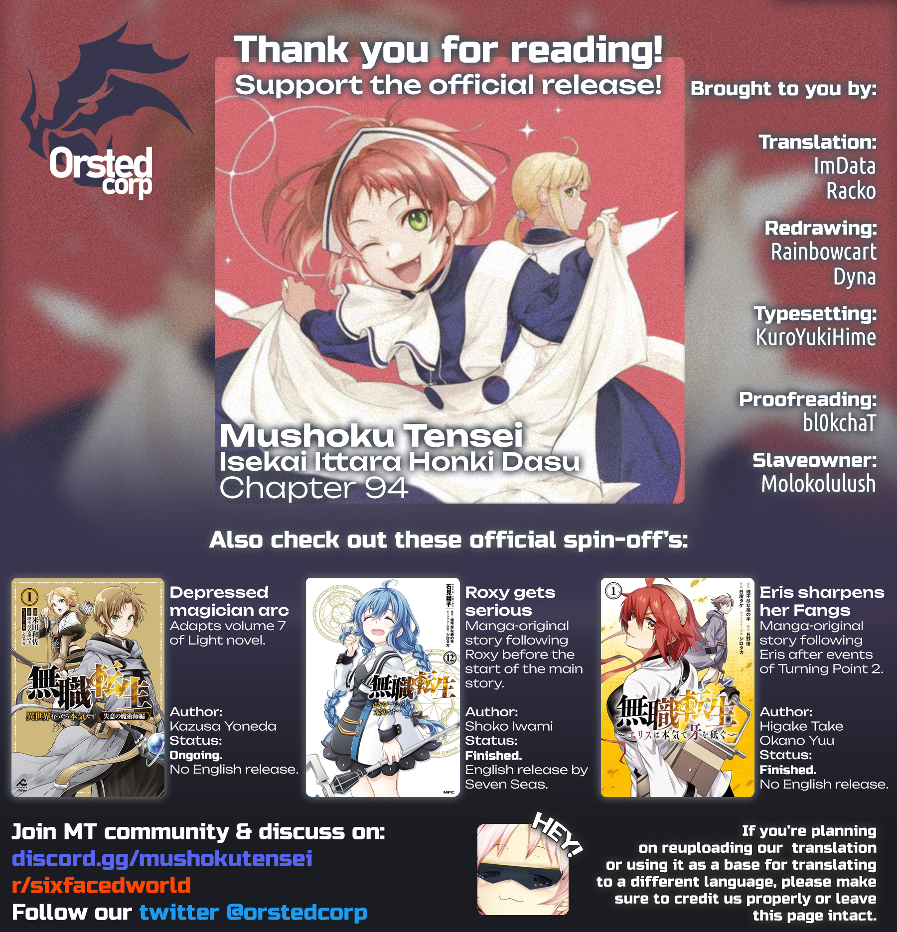 Read Mushoku Tensei EN Manga Online