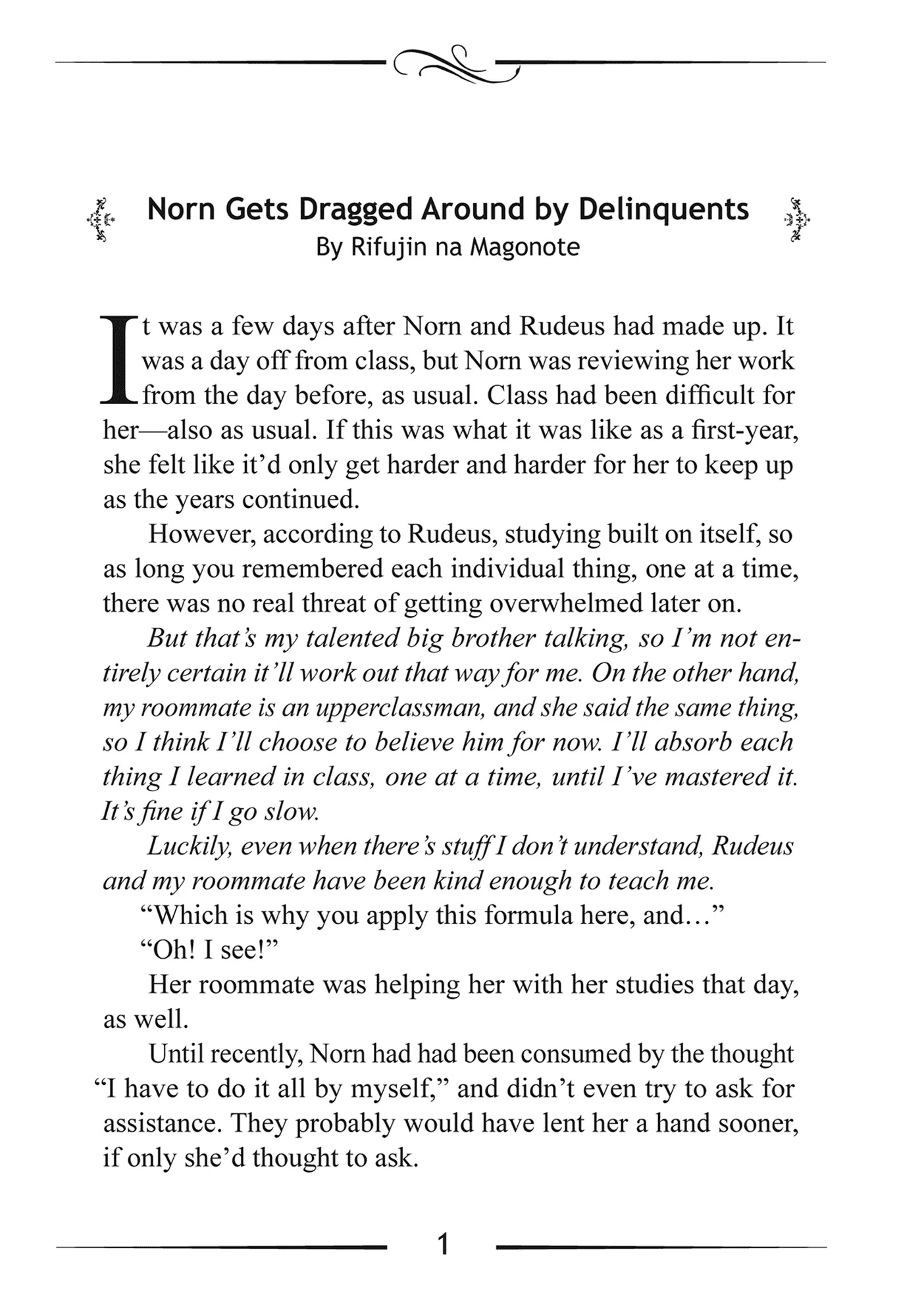 Read Mushoku Tensei EN Manga Online