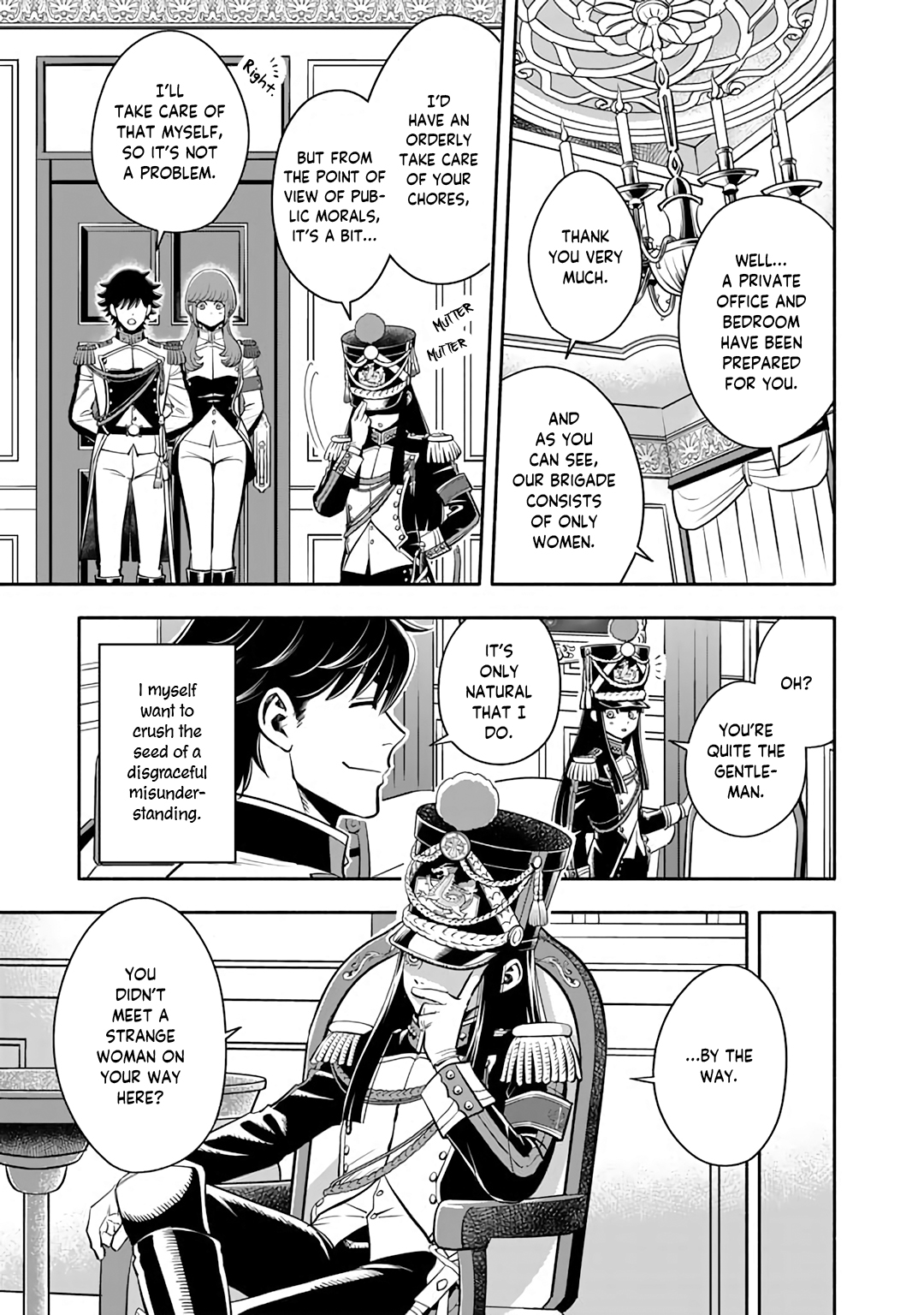 Read Musket Girls! Tensei Sanbou to Senretsu Otome-tachi EN Manga Online