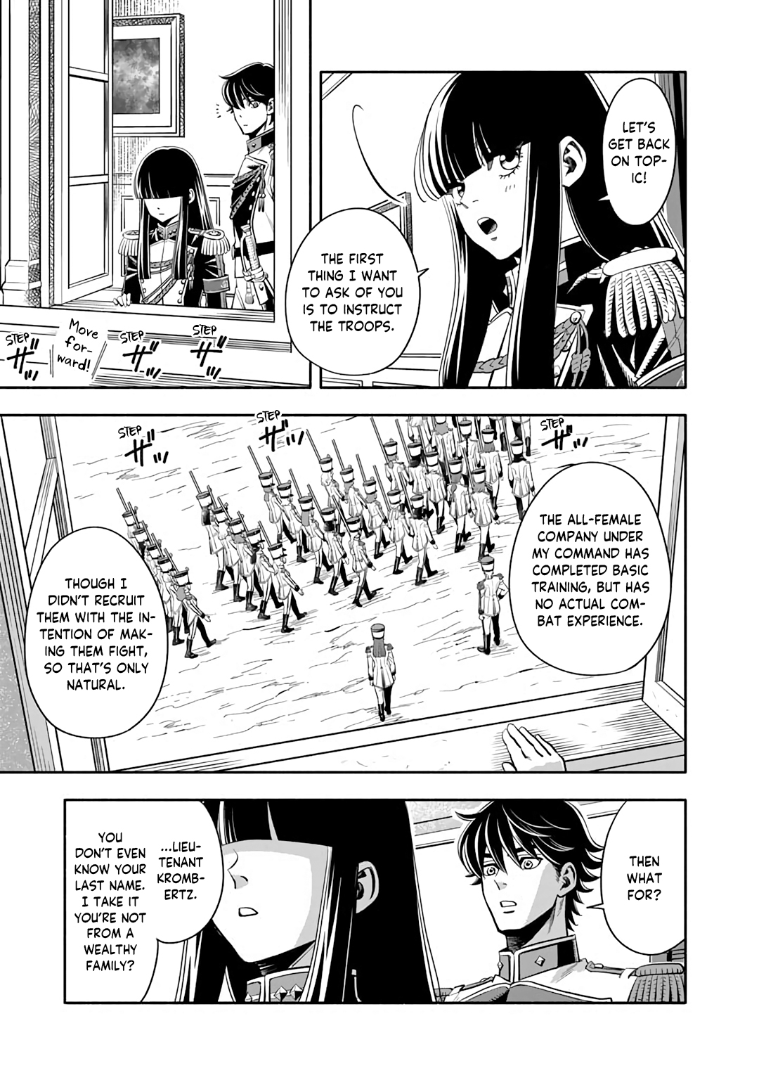 Read Musket Girls! Tensei Sanbou to Senretsu Otome-tachi EN Manga Online