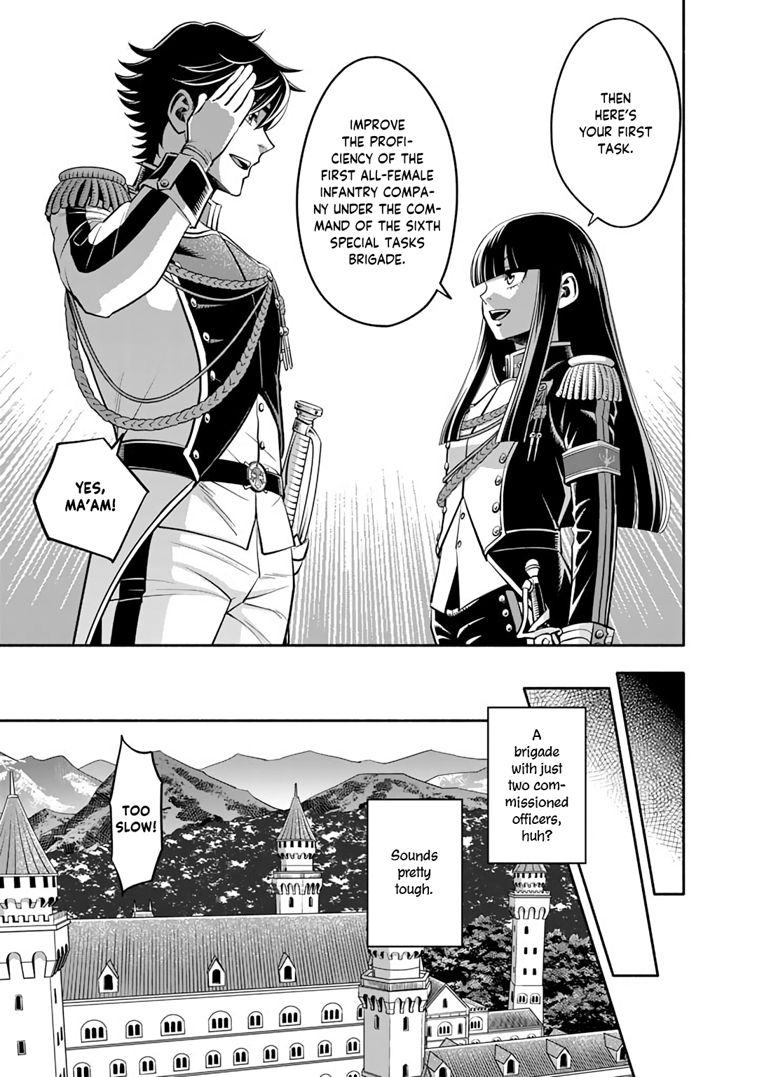 Read Musket Girls! Tensei Sanbou to Senretsu Otome-tachi EN Manga Online