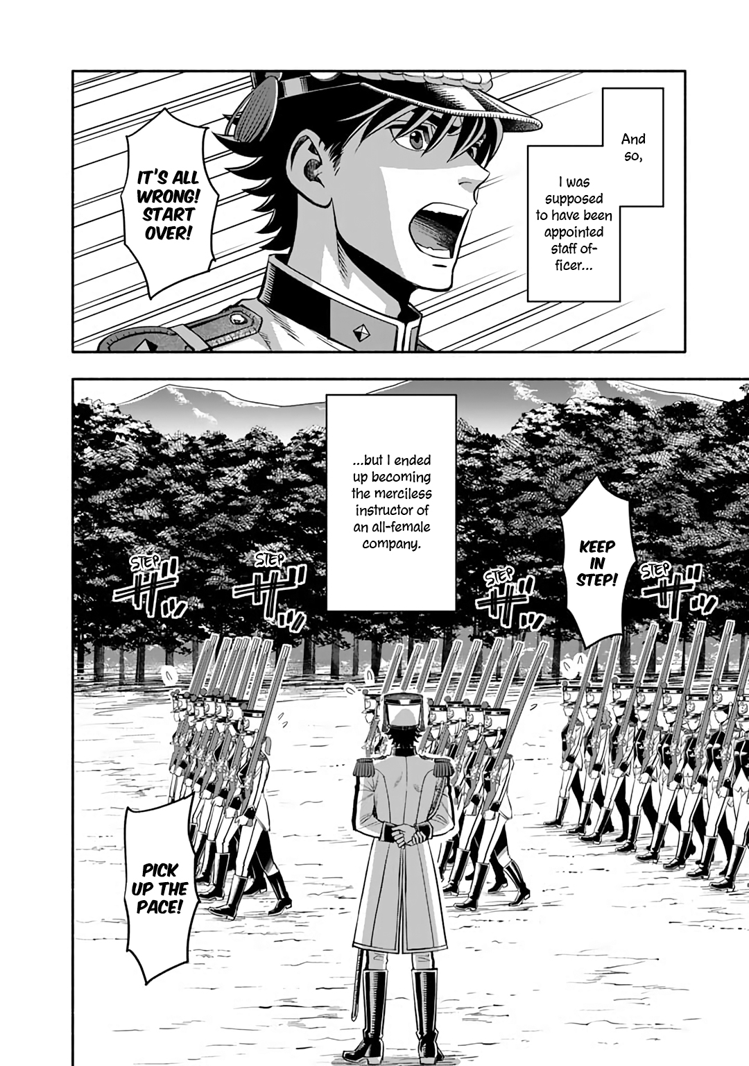 Read Musket Girls! Tensei Sanbou to Senretsu Otome-tachi EN Manga Online