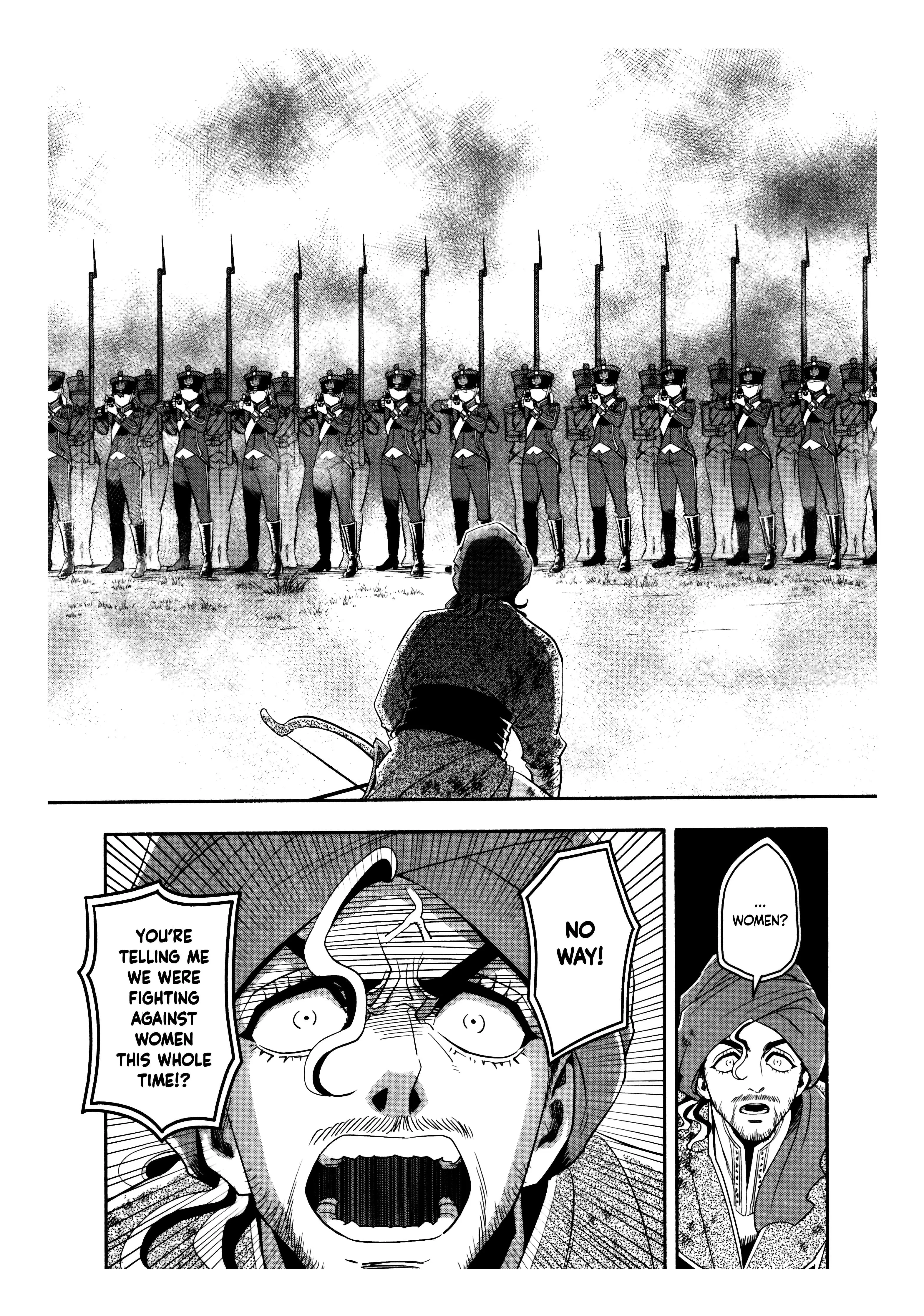 Read Musket Girls! Tensei Sanbou to Senretsu Otome-tachi EN Manga Online