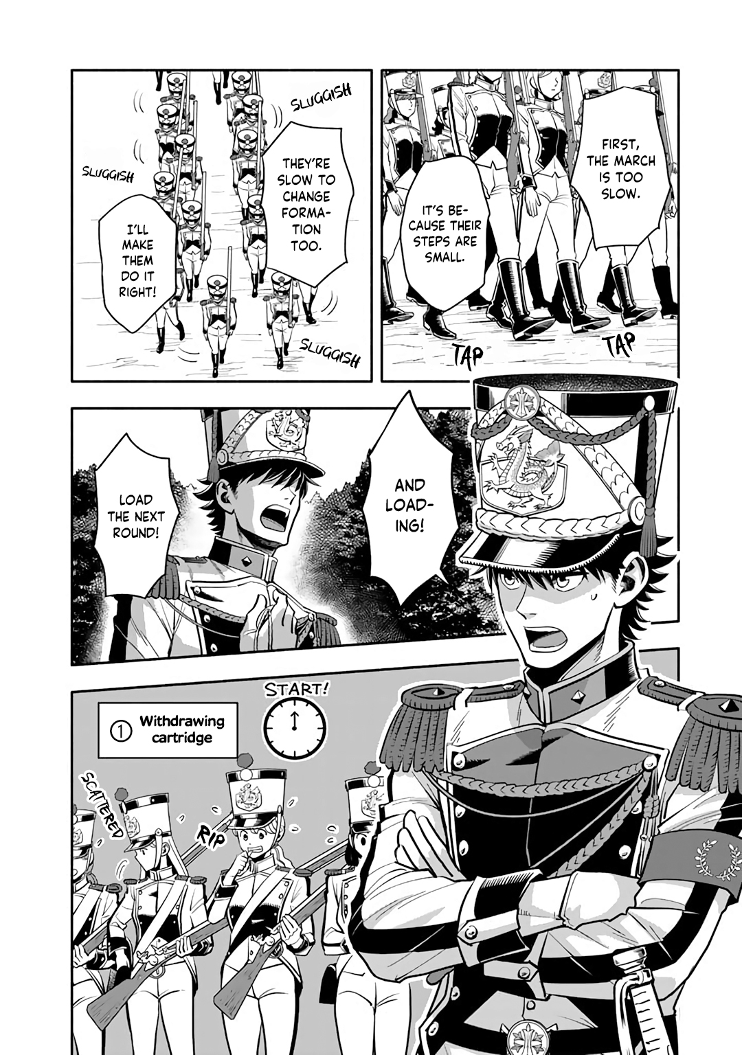 Read Musket Girls! Tensei Sanbou to Senretsu Otome-tachi EN Manga Online