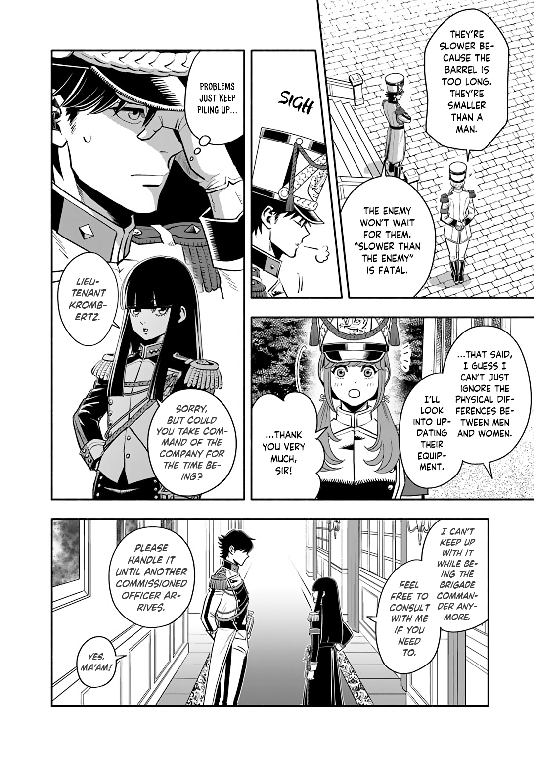 Read Musket Girls! Tensei Sanbou to Senretsu Otome-tachi EN Manga Online