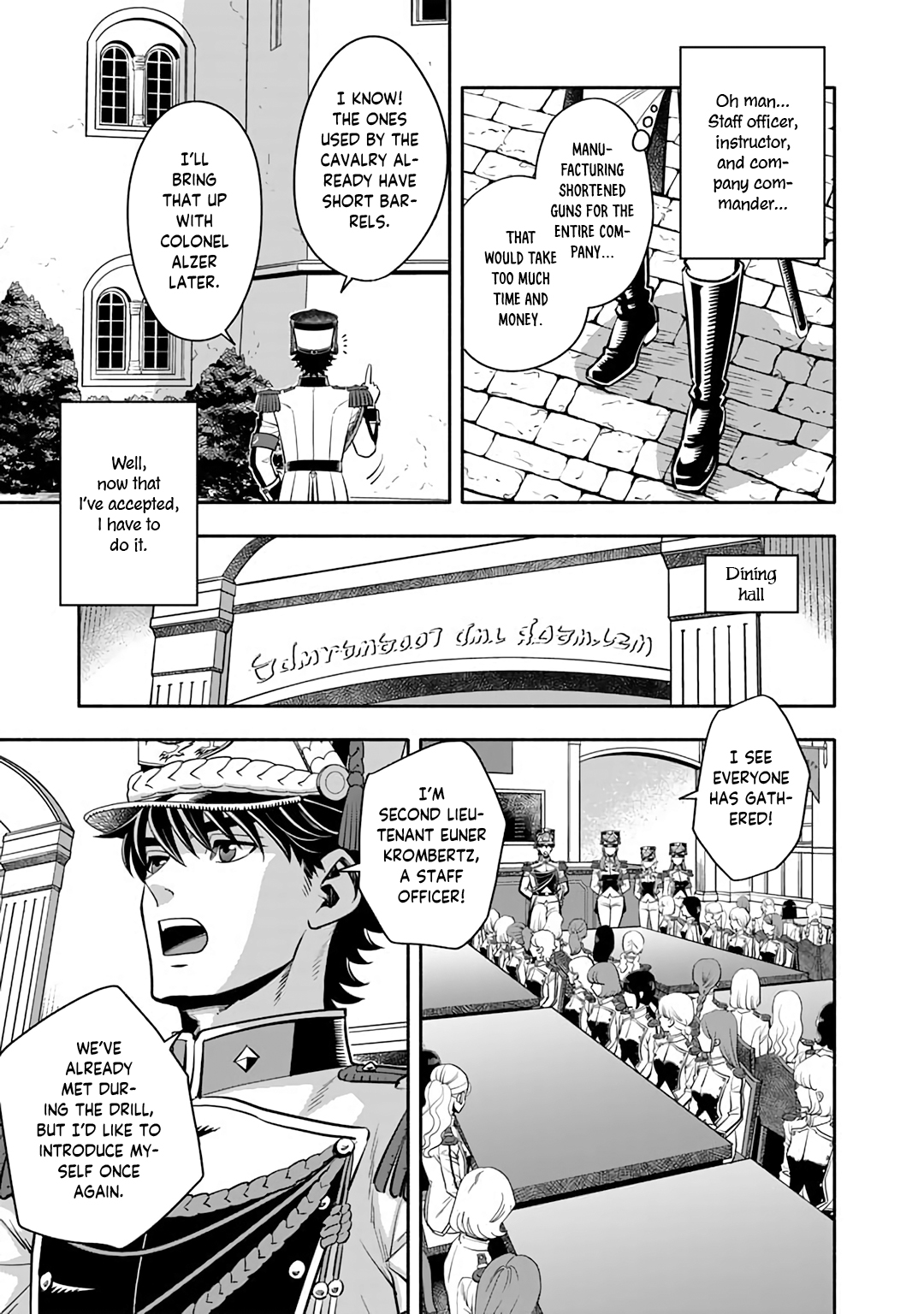 Read Musket Girls! Tensei Sanbou to Senretsu Otome-tachi EN Manga Online