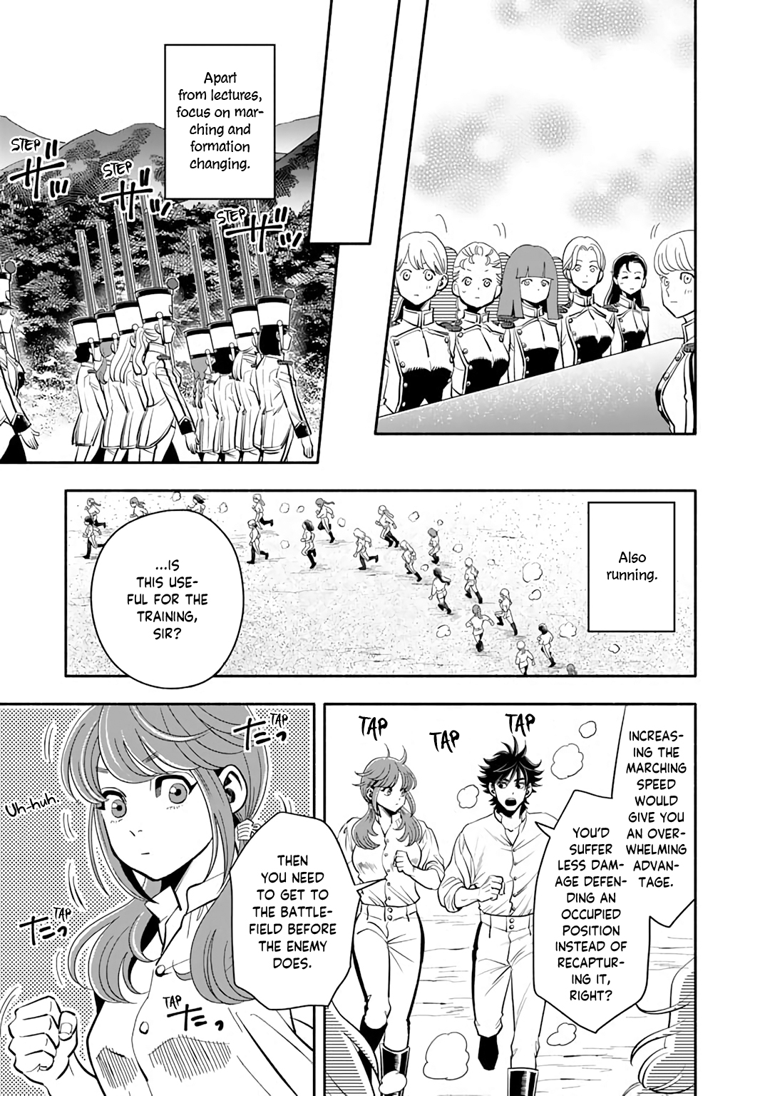 Read Musket Girls! Tensei Sanbou to Senretsu Otome-tachi EN Manga Online