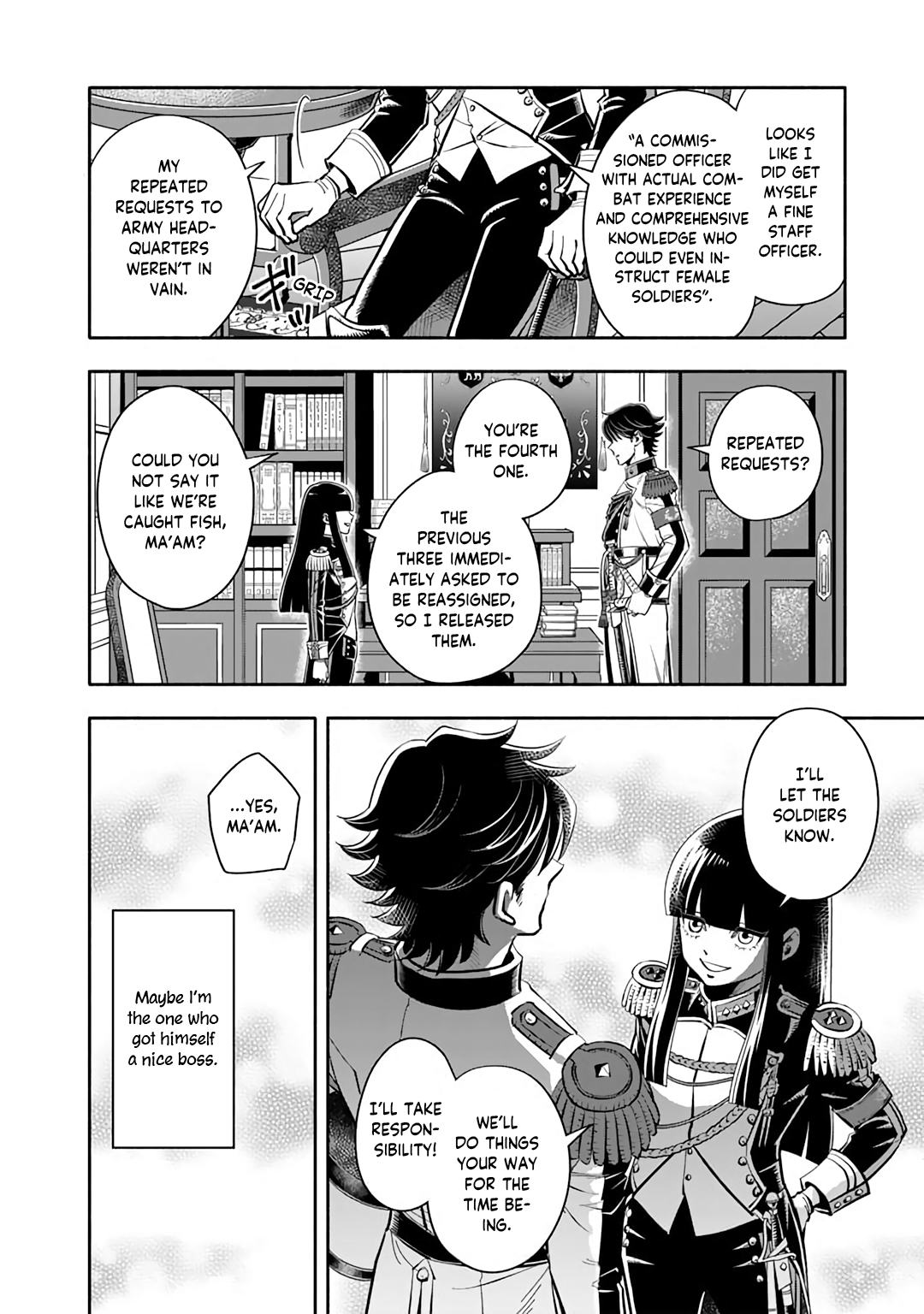 Read Musket Girls! Tensei Sanbou to Senretsu Otome-tachi EN Manga Online