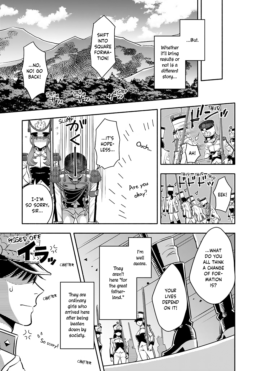 Read Musket Girls! Tensei Sanbou to Senretsu Otome-tachi EN Manga Online