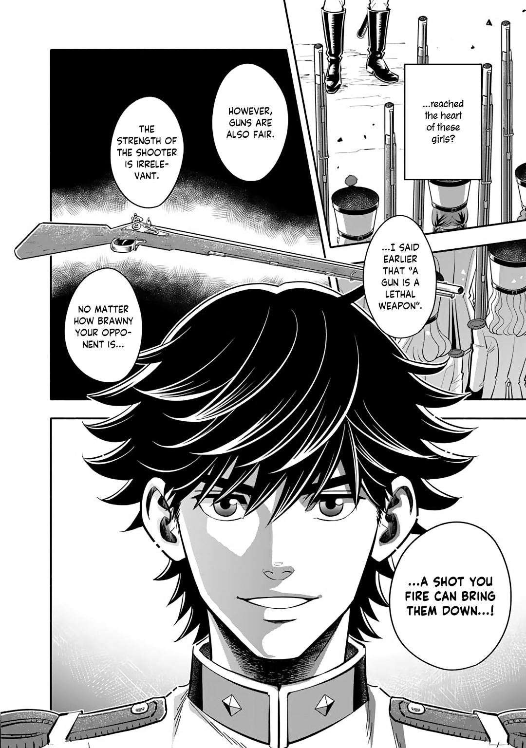 Read Musket Girls! Tensei Sanbou to Senretsu Otome-tachi EN Manga Online