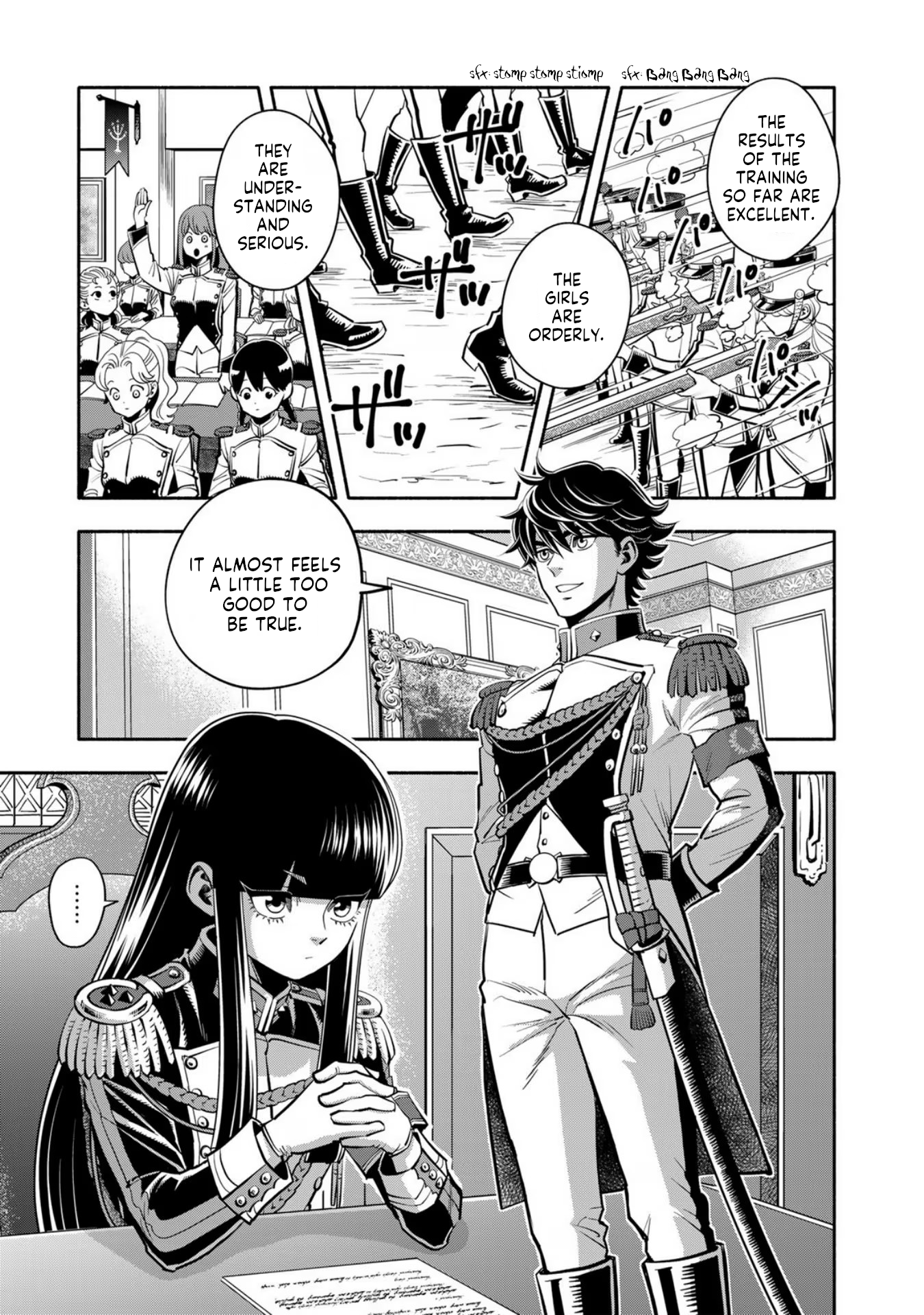 Read Musket Girls! Tensei Sanbou to Senretsu Otome-tachi EN Manga Online