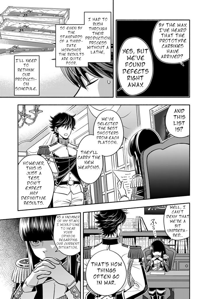 Read Musket Girls! Tensei Sanbou to Senretsu Otome-tachi EN Manga Online