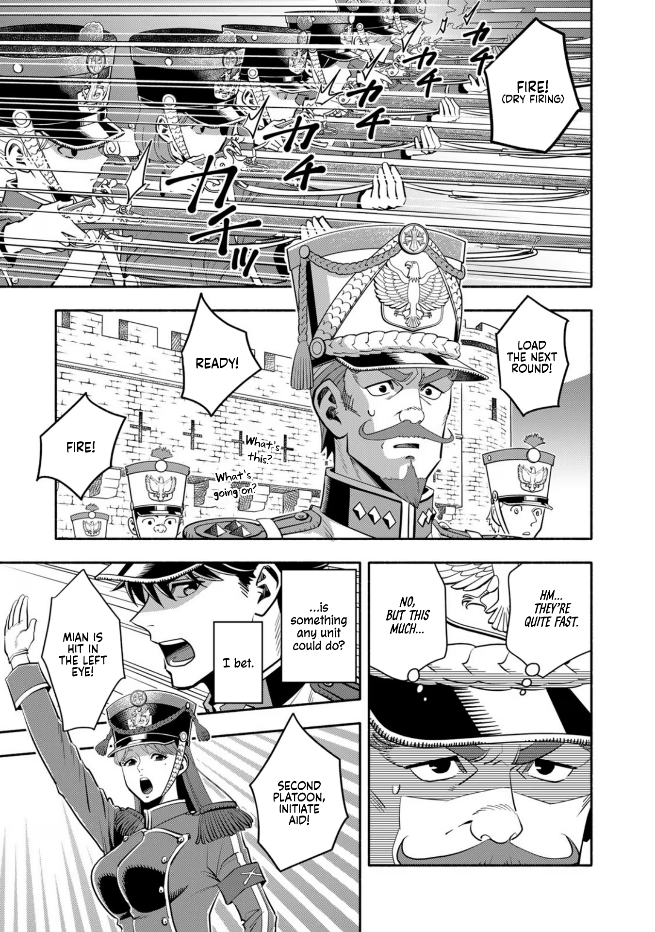 Read Musket Girls! Tensei Sanbou to Senretsu Otome-tachi EN Manga Online