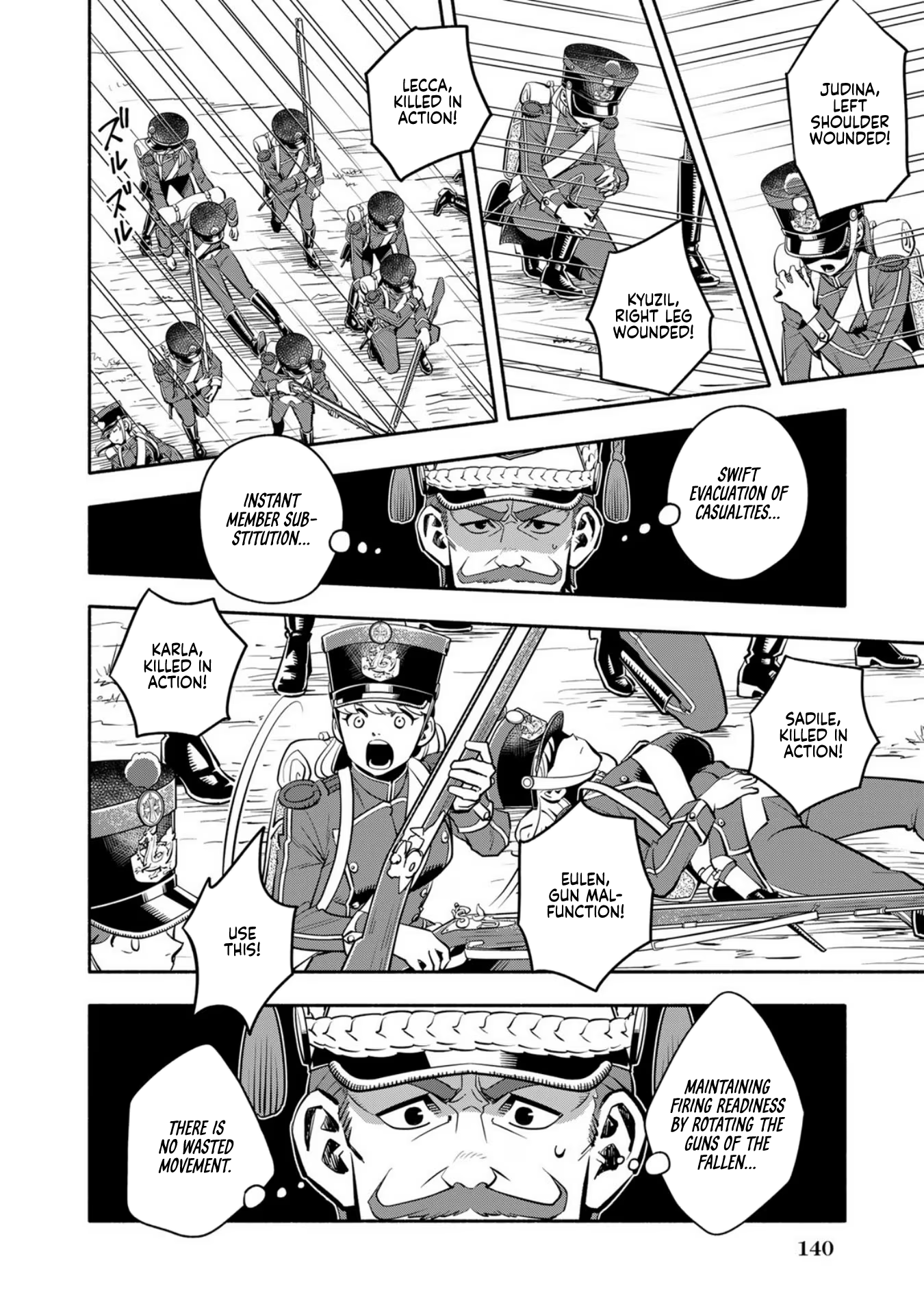 Read Musket Girls! Tensei Sanbou to Senretsu Otome-tachi EN Manga Online