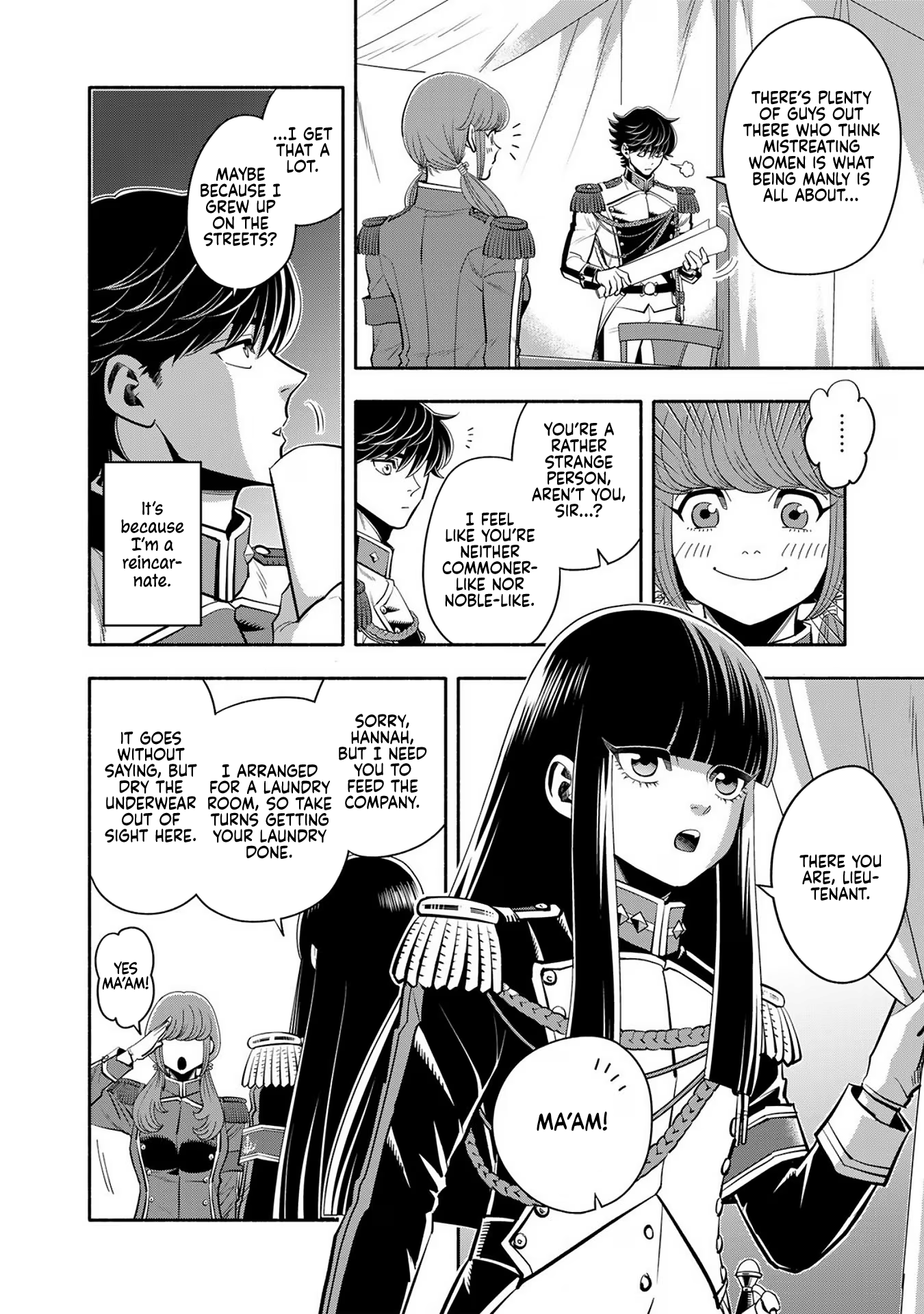 Read Musket Girls! Tensei Sanbou to Senretsu Otome-tachi EN Manga Online