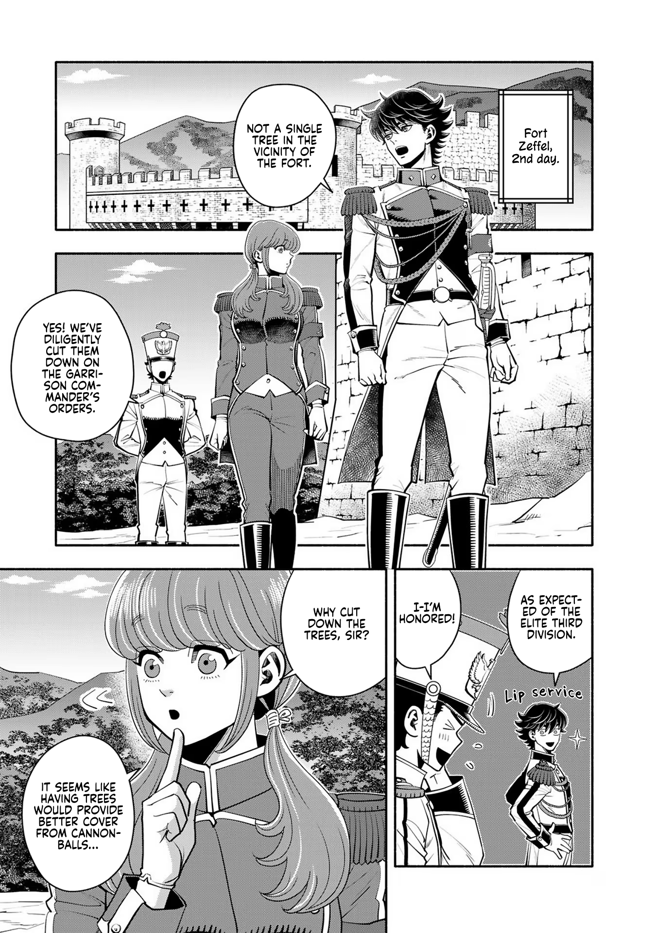 Read Musket Girls! Tensei Sanbou to Senretsu Otome-tachi EN Manga Online