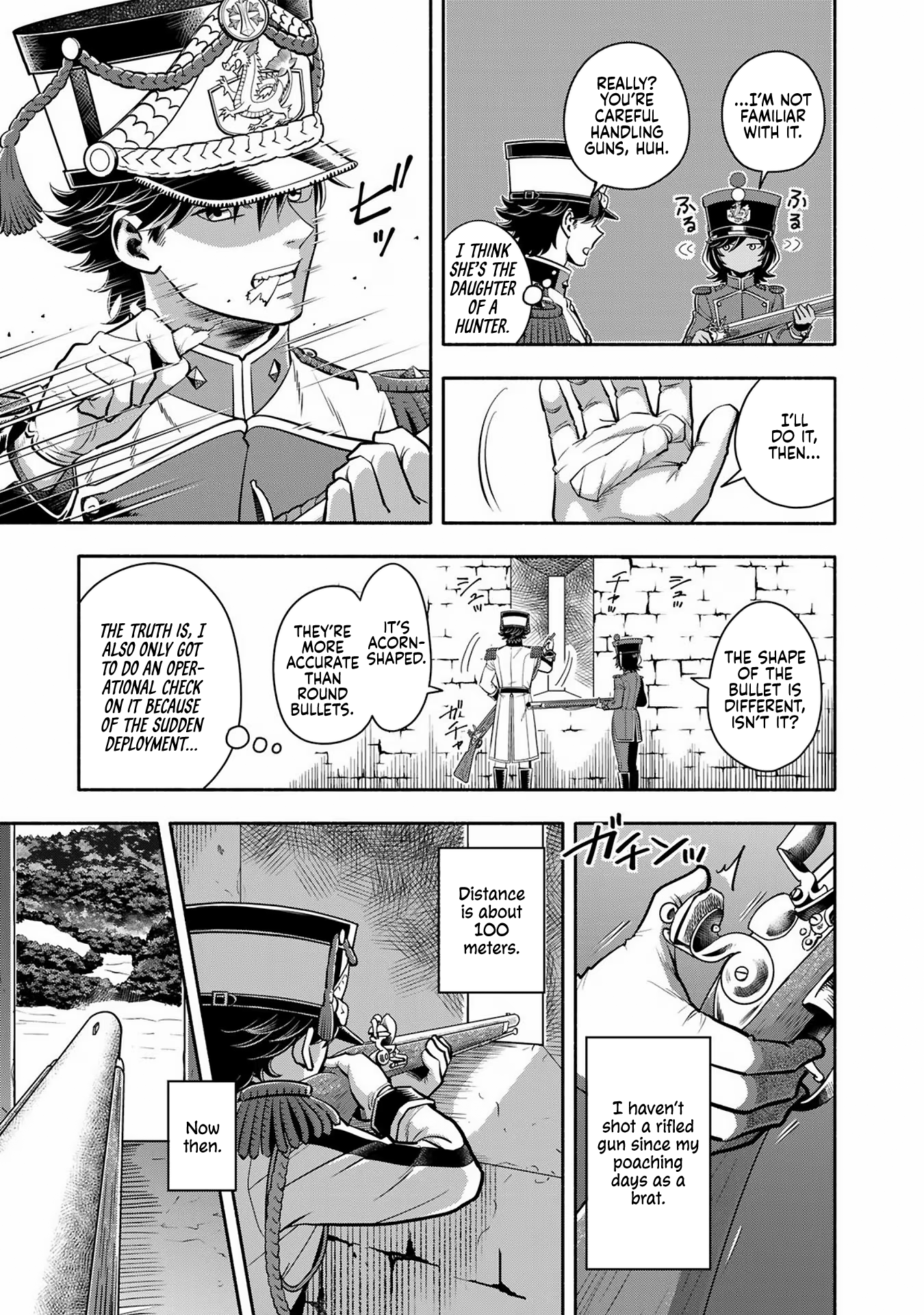 Read Musket Girls! Tensei Sanbou to Senretsu Otome-tachi EN Manga Online