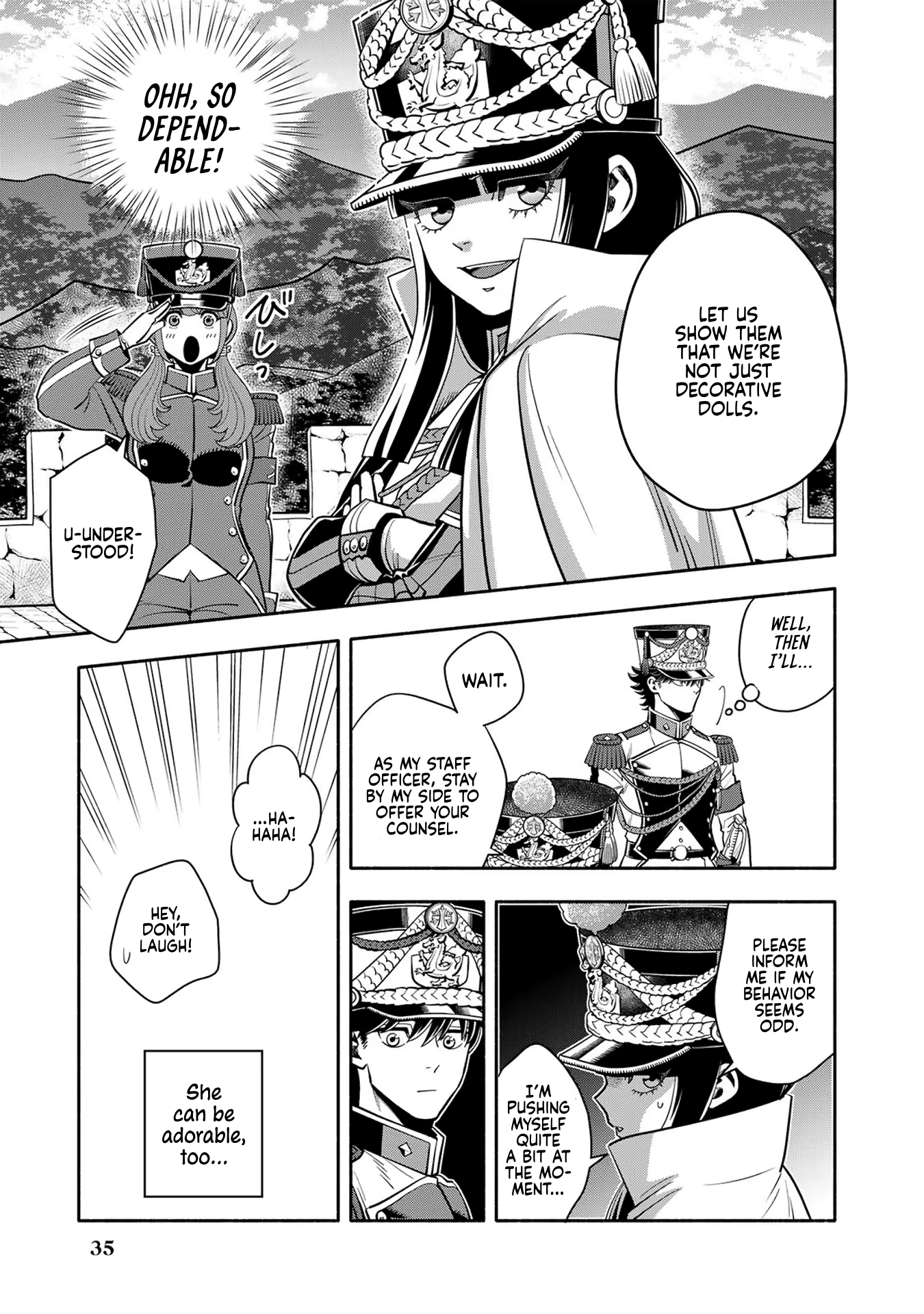 Read Musket Girls! Tensei Sanbou to Senretsu Otome-tachi EN Manga Online