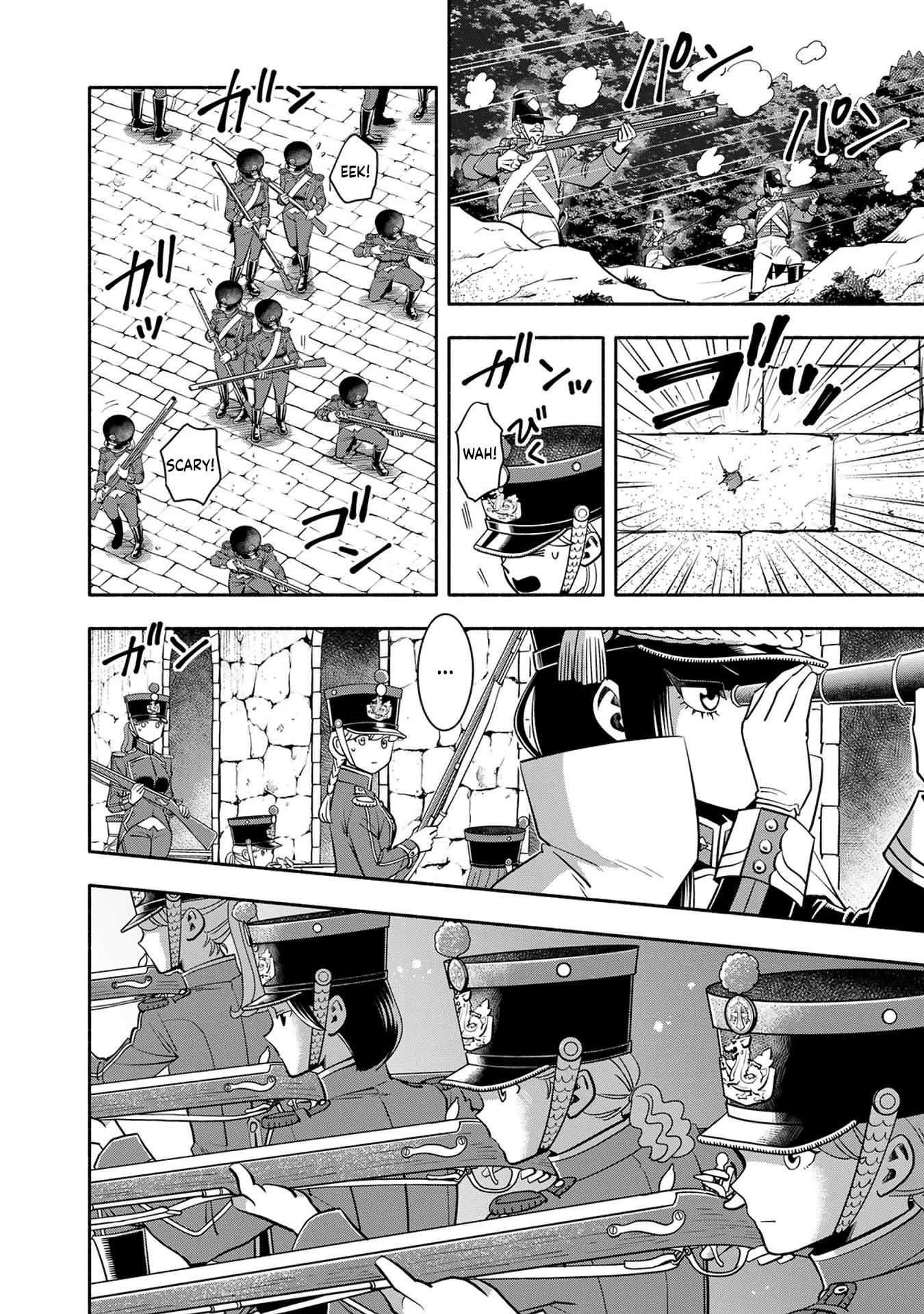 Read Musket Girls! Tensei Sanbou to Senretsu Otome-tachi EN Manga Online