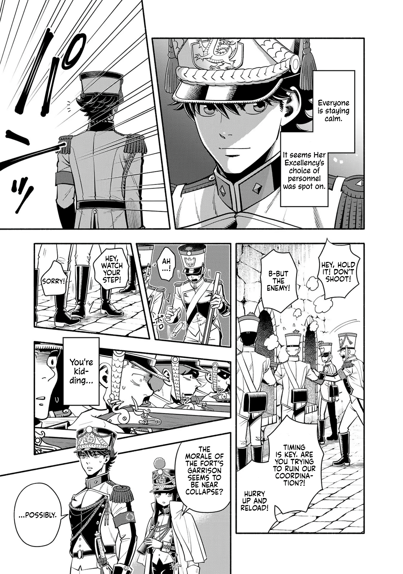 Read Musket Girls! Tensei Sanbou to Senretsu Otome-tachi EN Manga Online