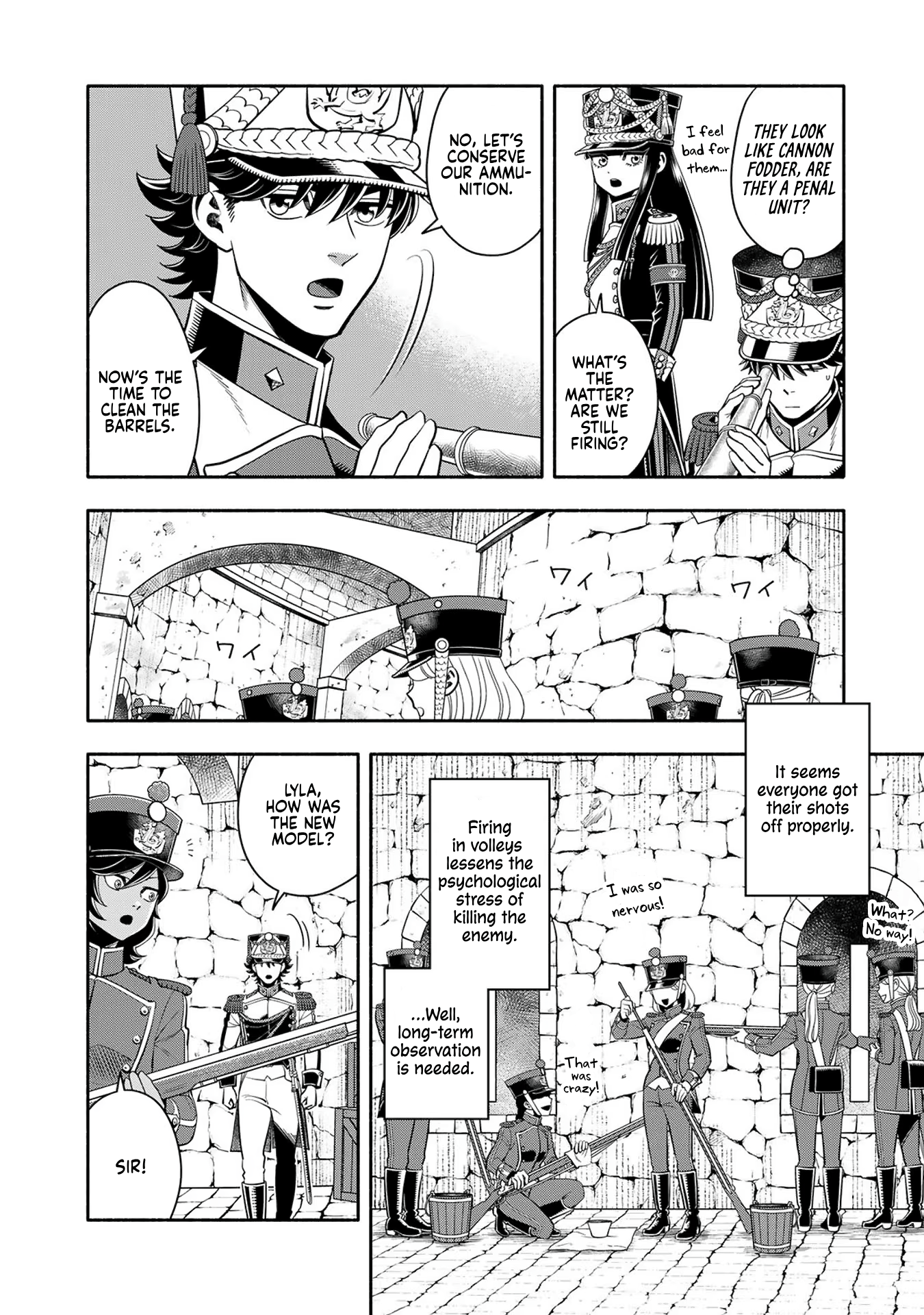 Read Musket Girls! Tensei Sanbou to Senretsu Otome-tachi EN Manga Online