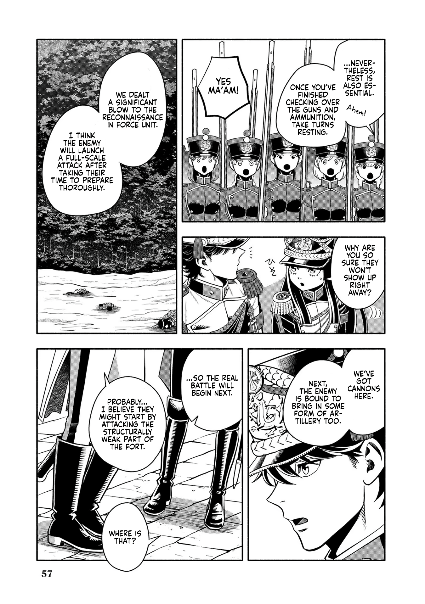 Read Musket Girls! Tensei Sanbou to Senretsu Otome-tachi EN Manga Online