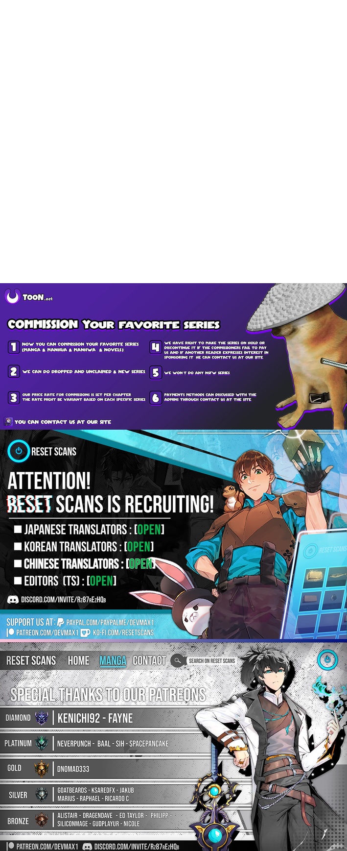 Read My Dad Is Too Strong EN Manga Online