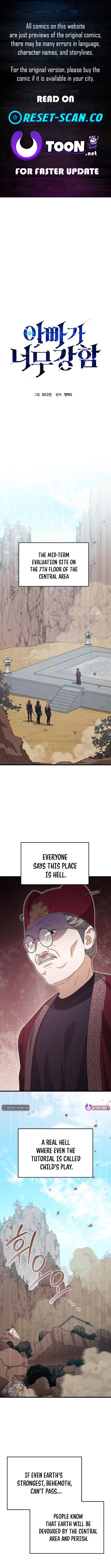 Read My Dad Is Too Strong EN Manga Online