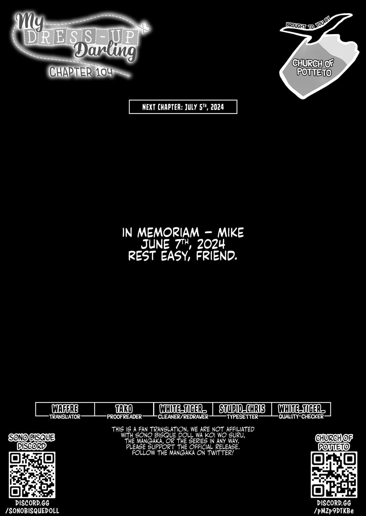 Read My Dress-Up Darling EN Manga Online