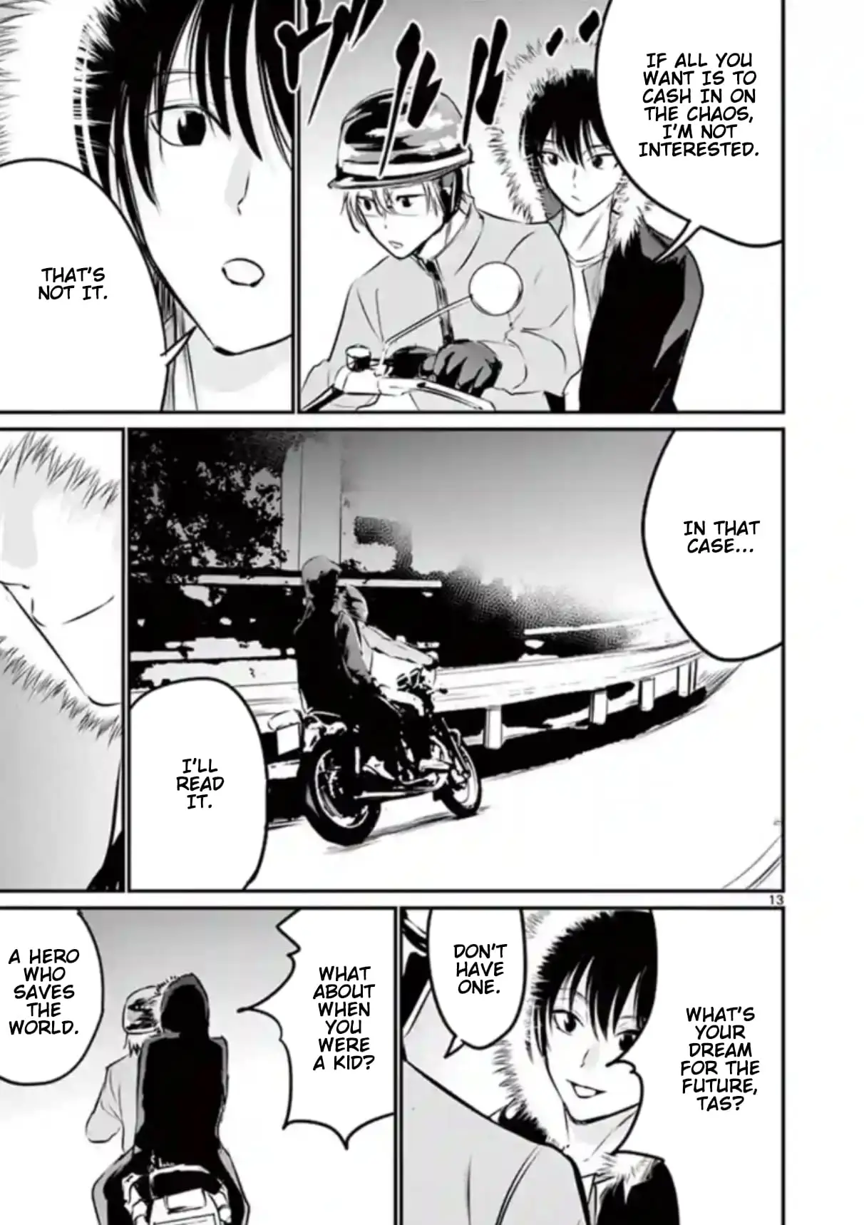 Read Naitou Shishiruirui Messatsu Death Road EN Manga Online