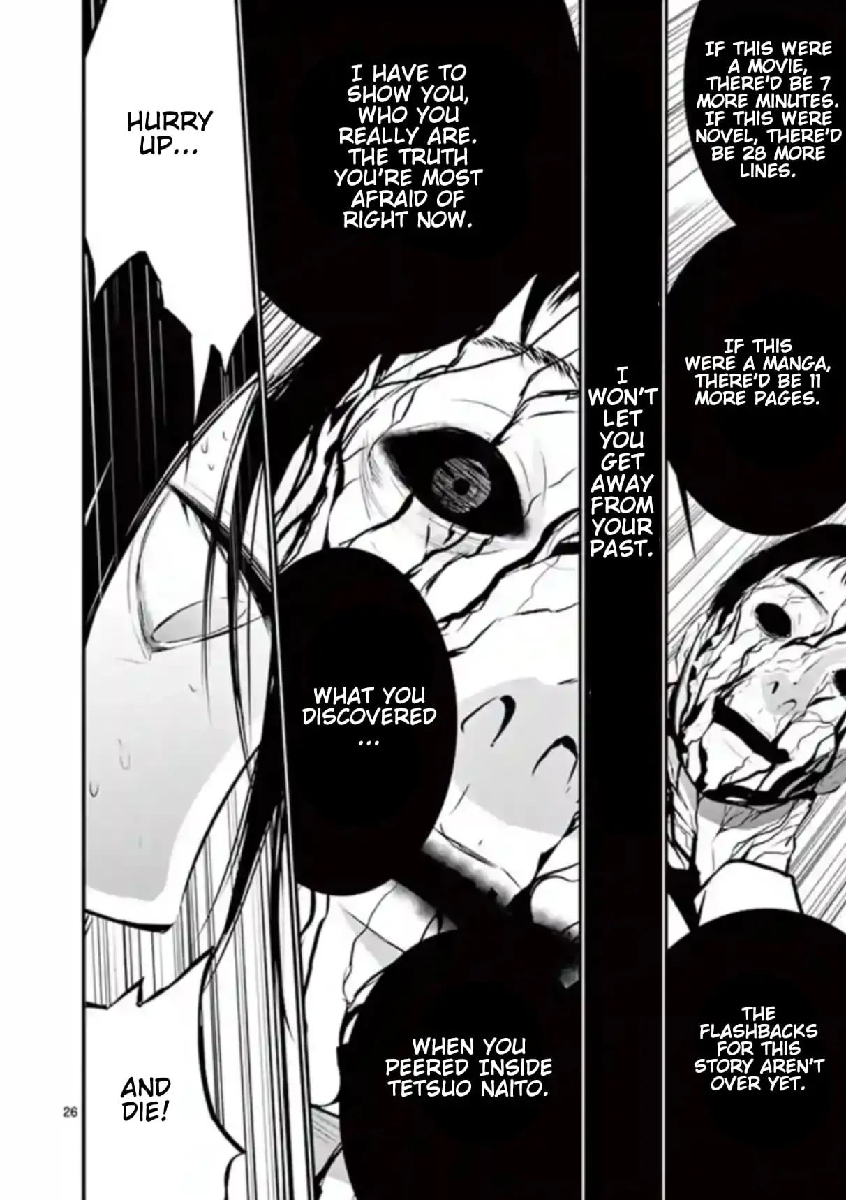 Read Naitou Shishiruirui Messatsu Death Road EN Manga Online