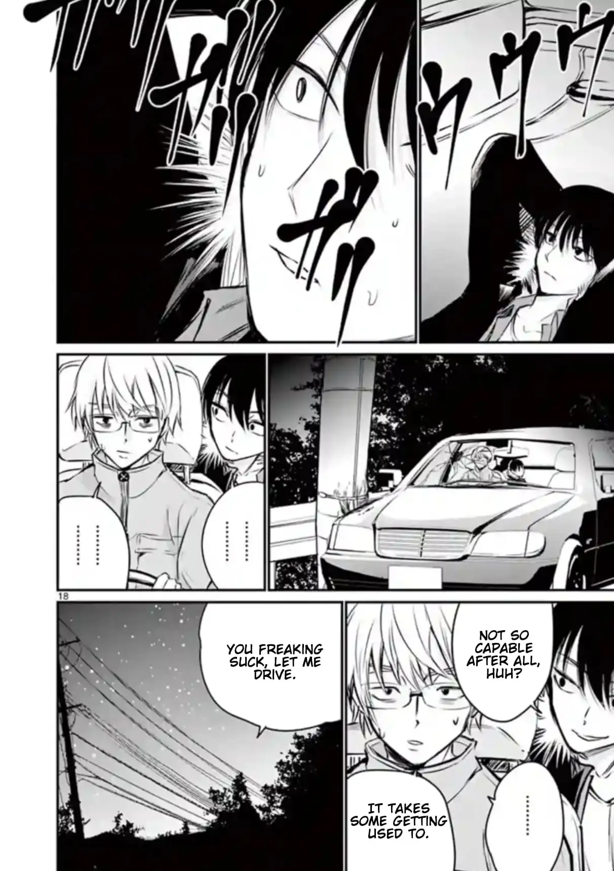 Read Naitou Shishiruirui Messatsu Death Road EN Manga Online