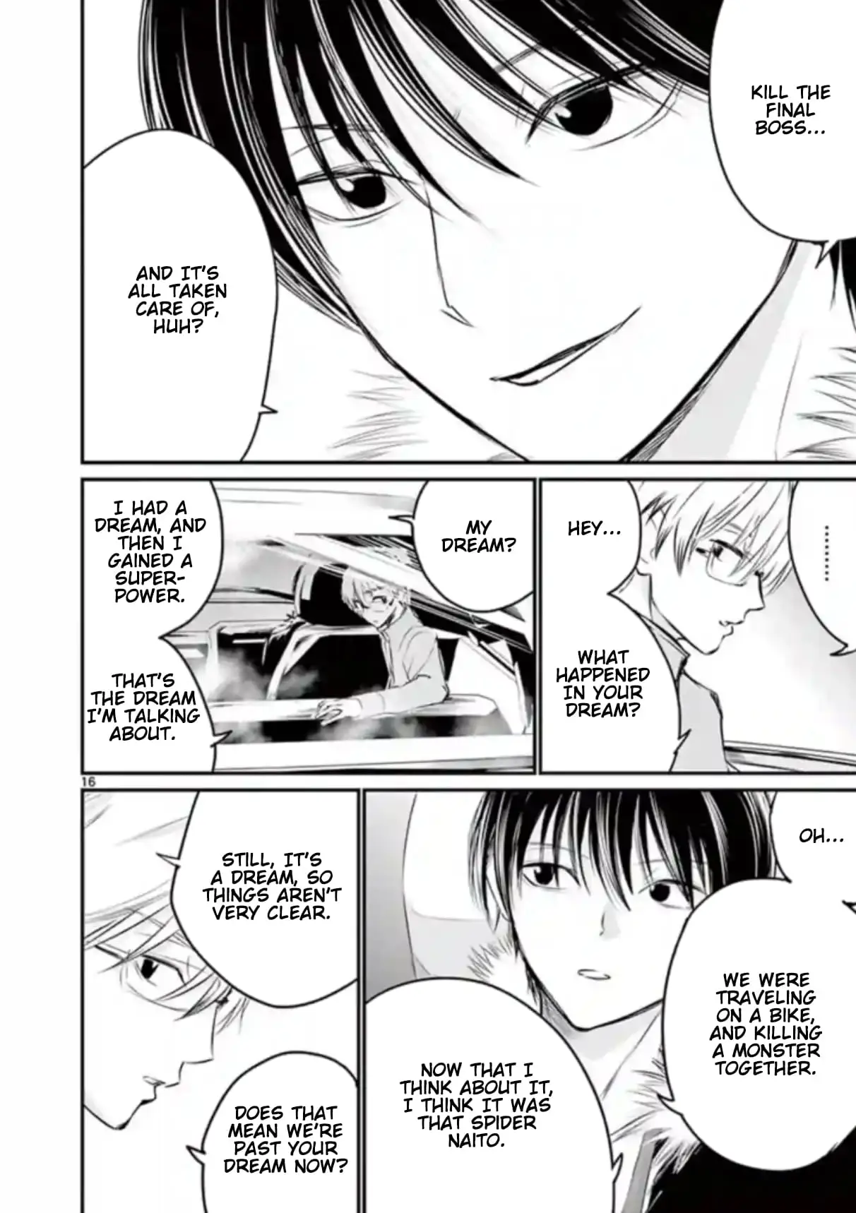 Read Naitou Shishiruirui Messatsu Death Road EN Manga Online