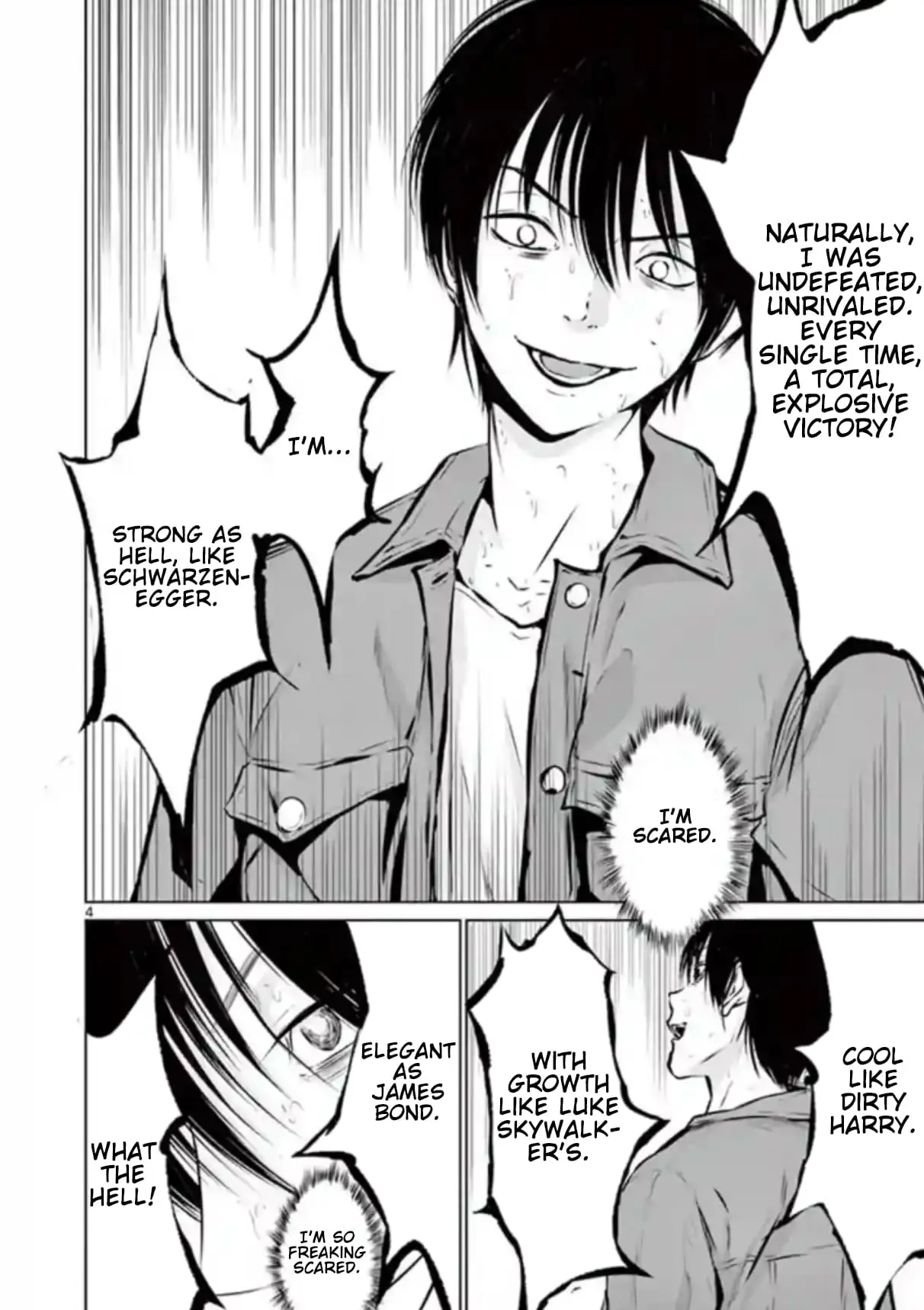 Read Naitou Shishiruirui Messatsu Death Road EN Manga Online