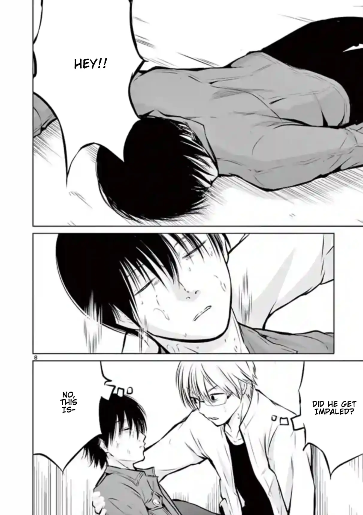 Read Naitou Shishiruirui Messatsu Death Road EN Manga Online